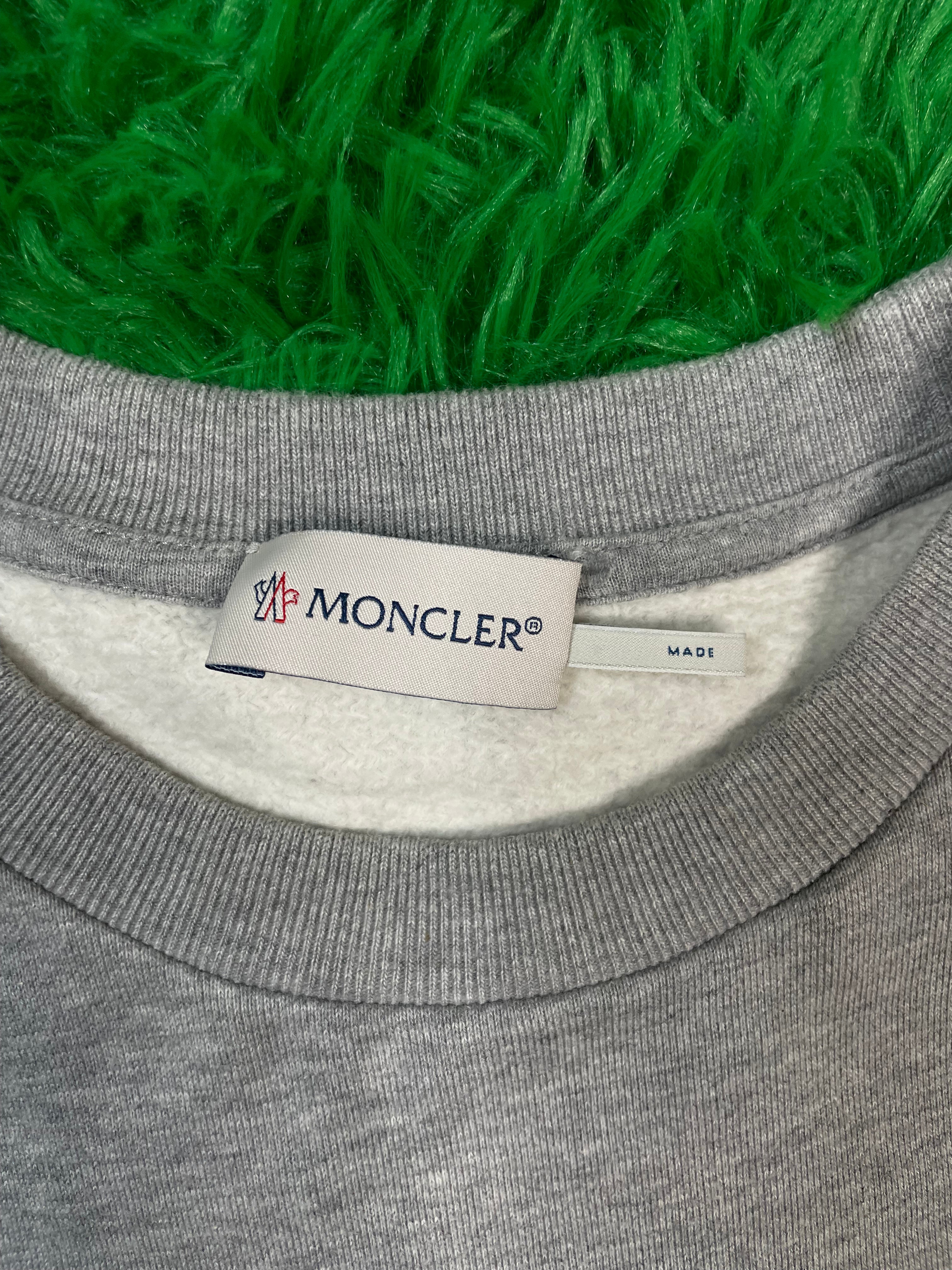 Moncler Grey& Black Crewneck