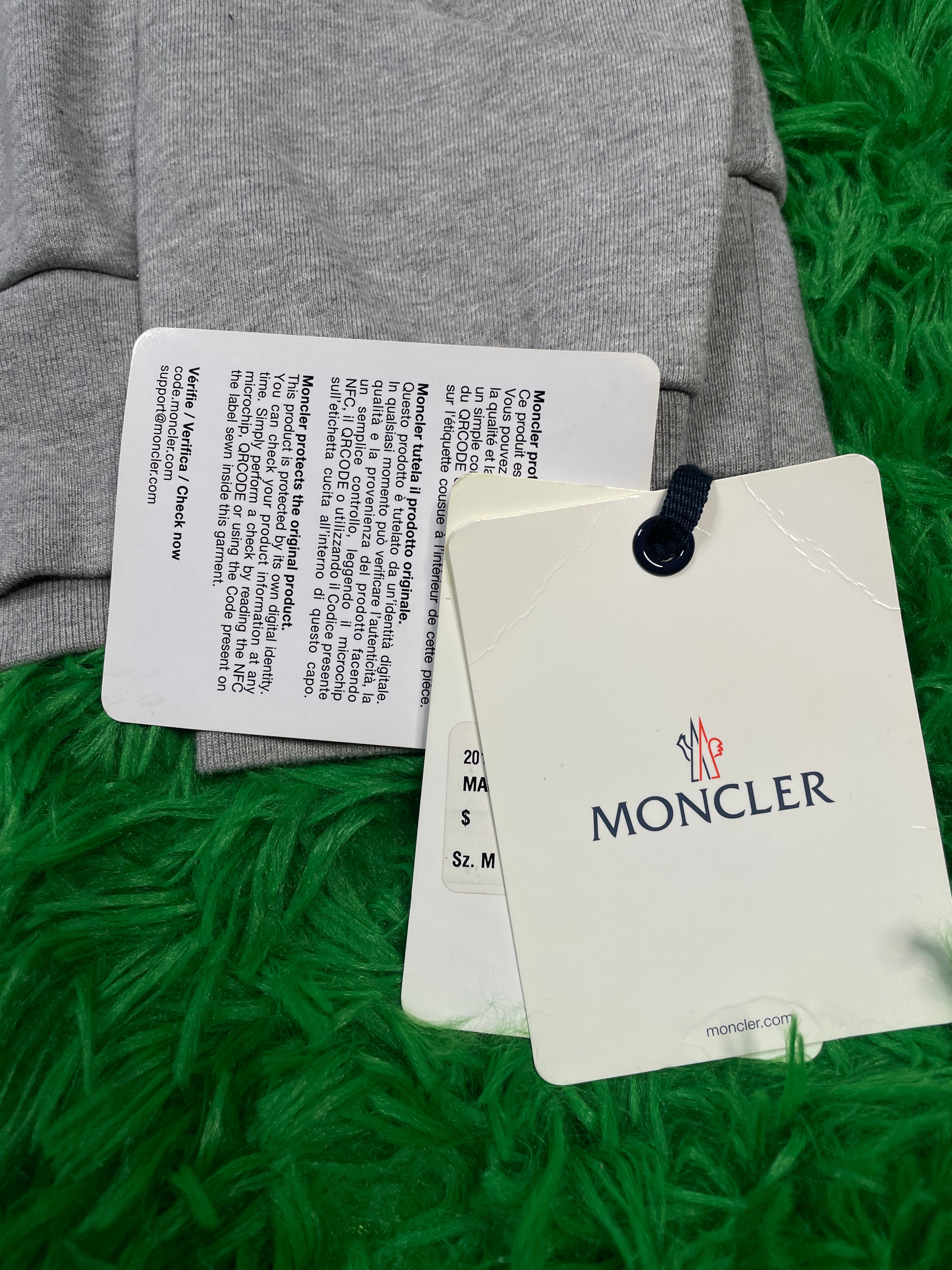 Moncler Grey& Black Crewneck