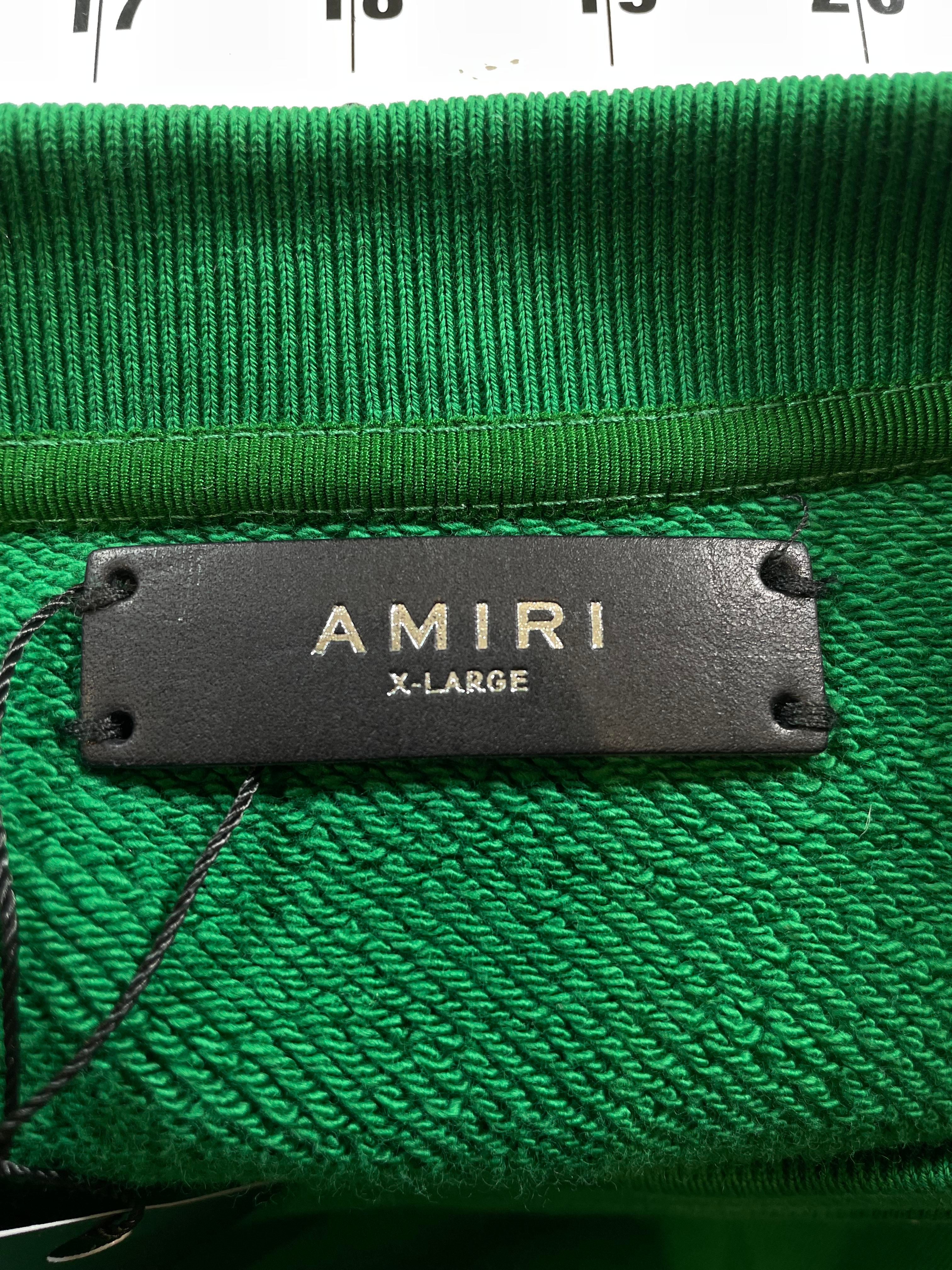 Amiri Healthy Green Crewneck