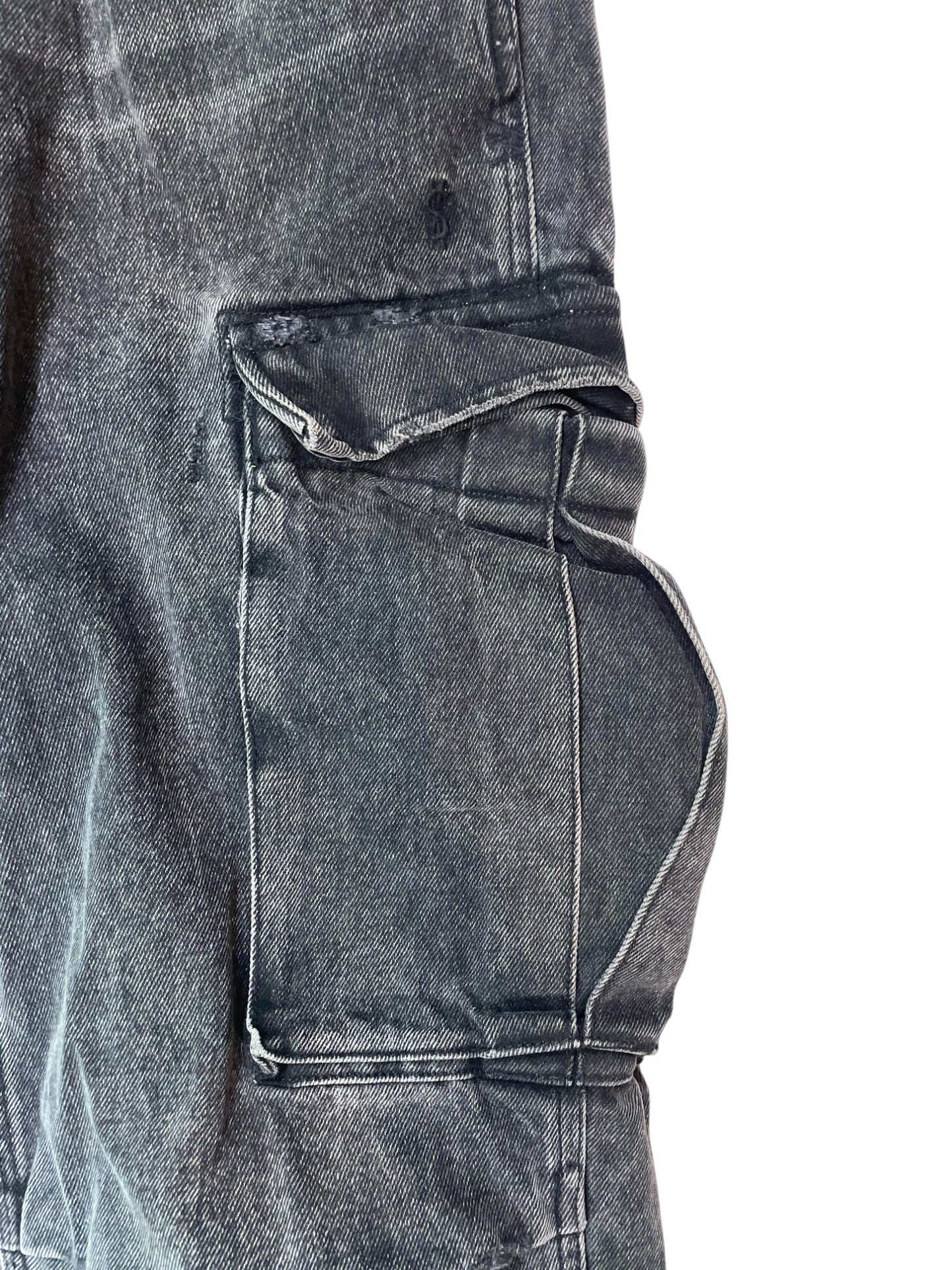 Ksubi Grey Cargo Jeans