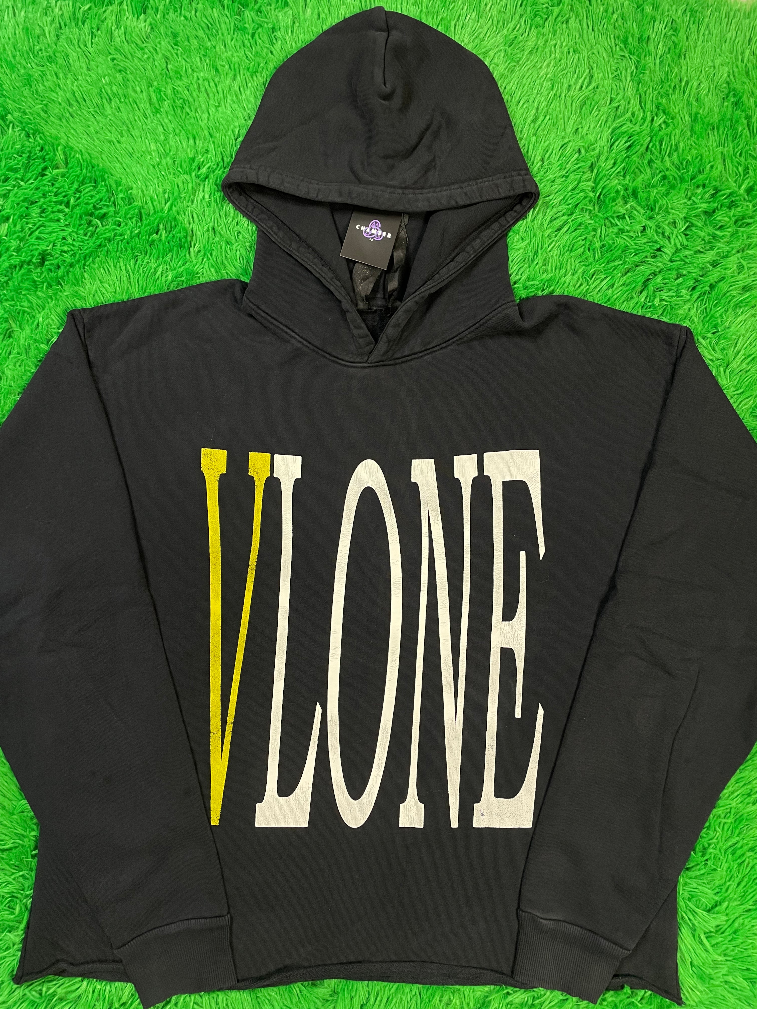 VLONE Classic Black & Yellow Hoodie