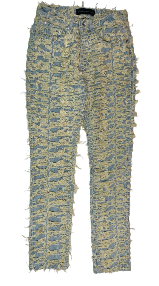 WDW Husk Distressed Denim Jeans