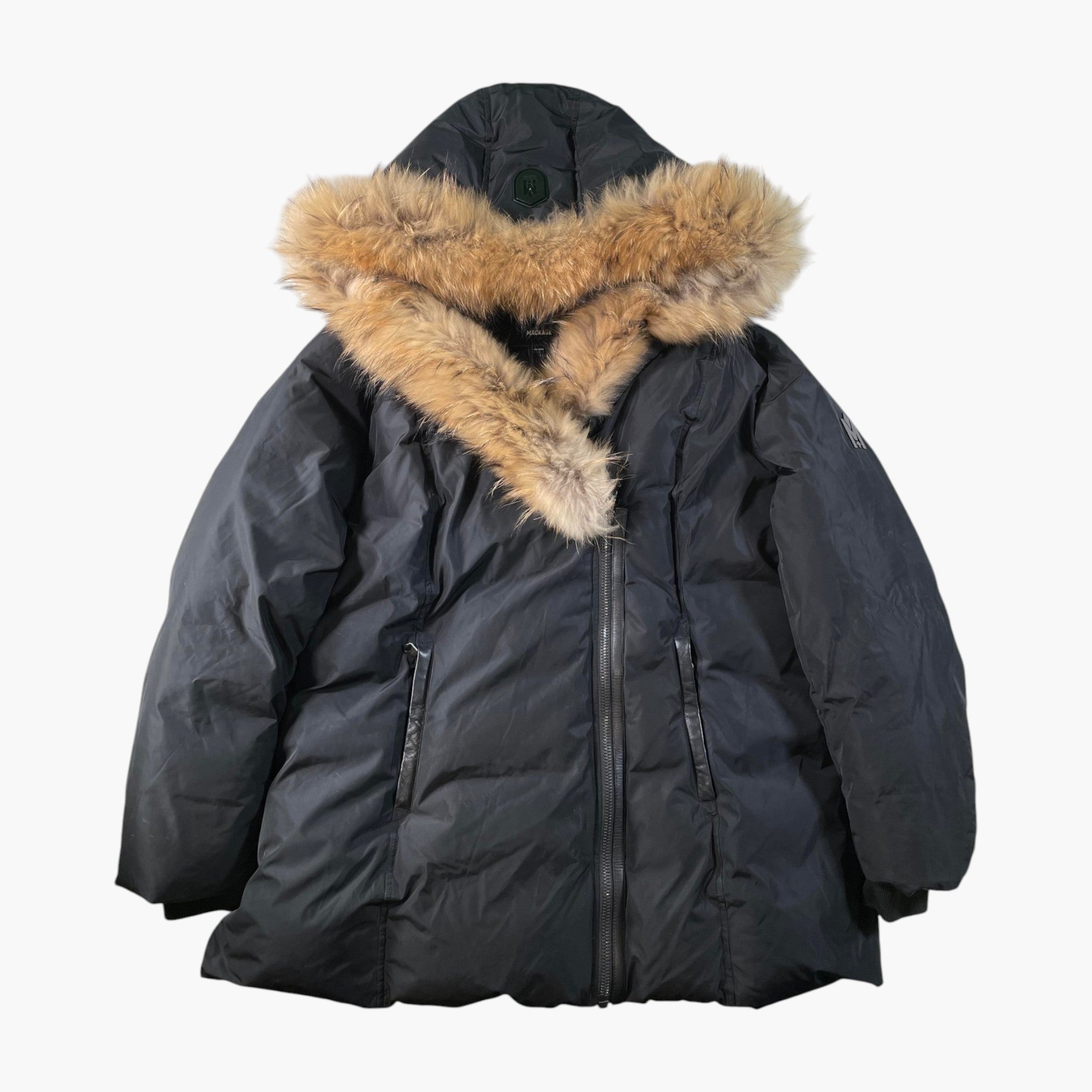 Mackage Adali Black Fur Jacket