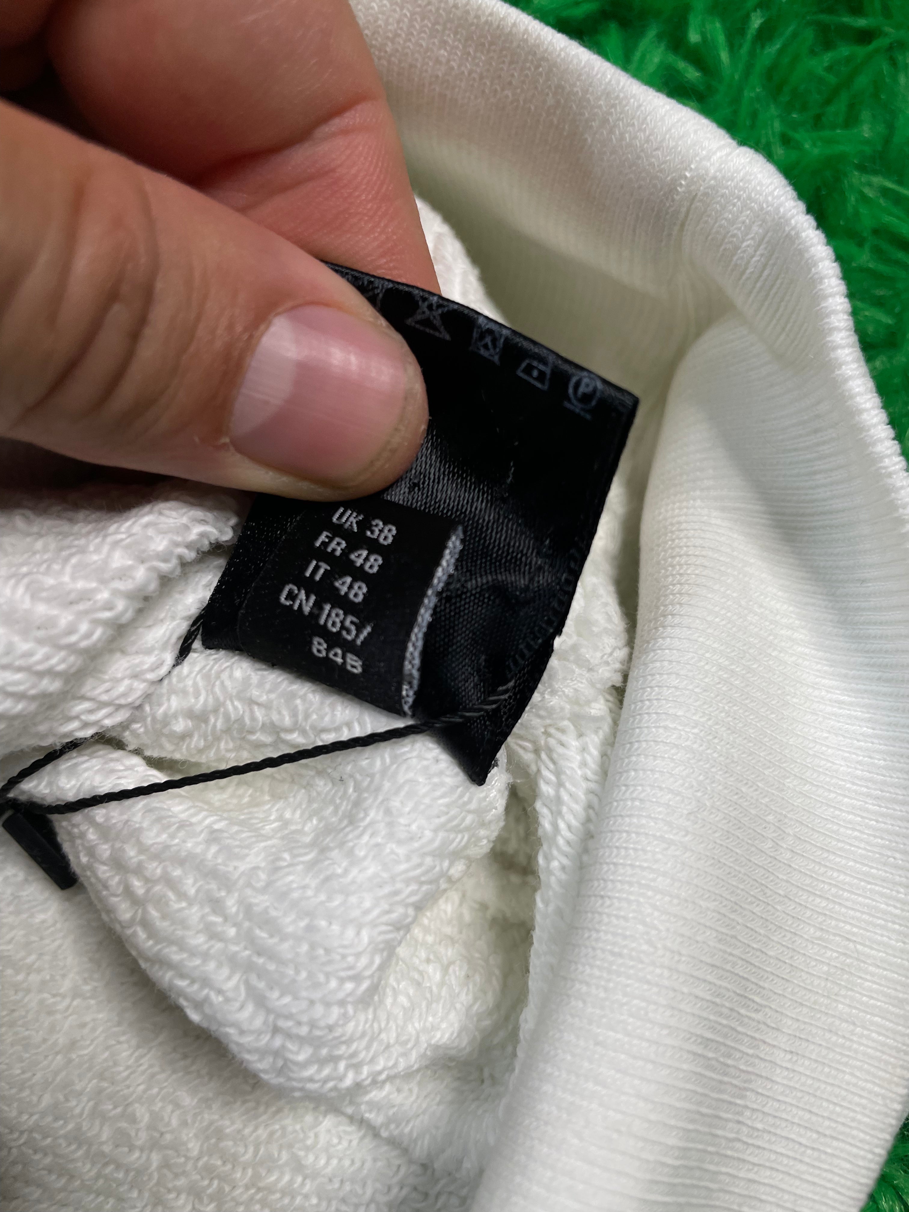 Amiri Bone White Hoodie