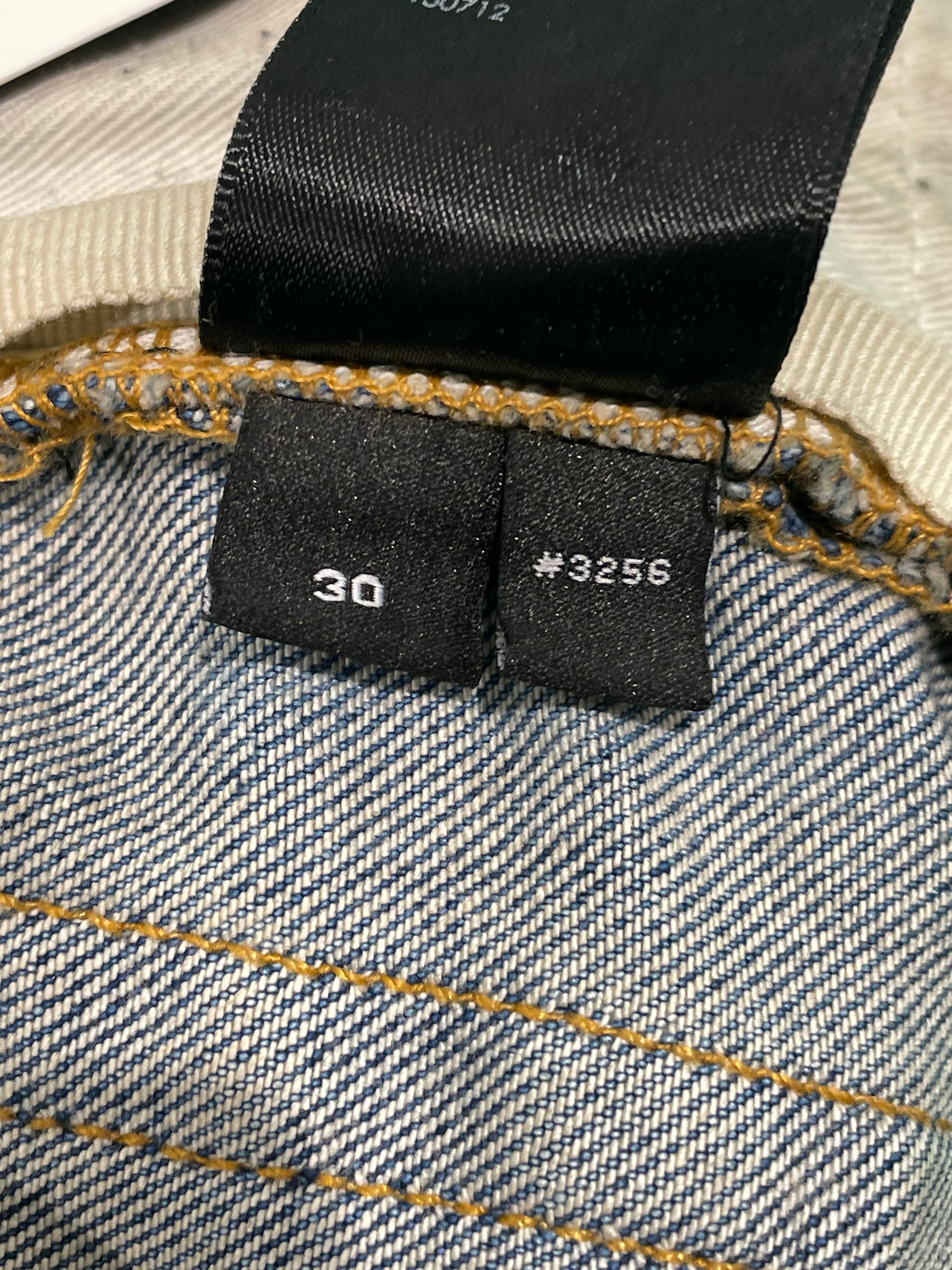 Amiri Thrasher Light Wash Plain Blue Jeans