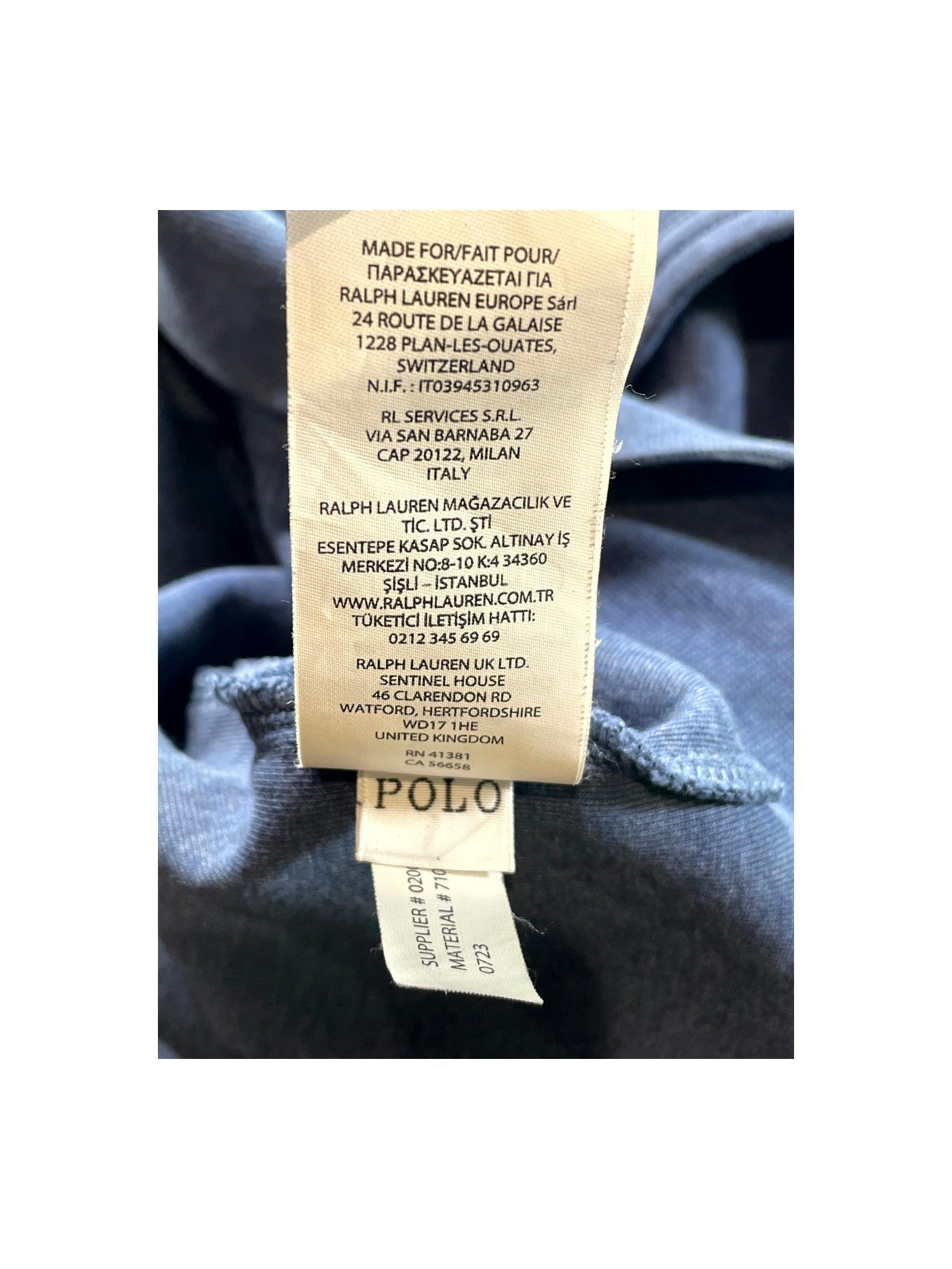 Polo Powder Blue Sweatsuit