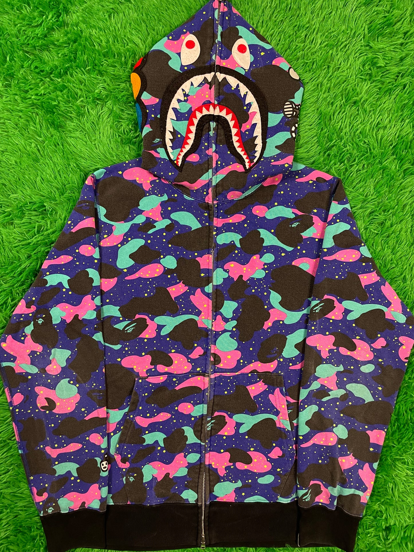 BAPE Shark Kid Cudi Space XL Used