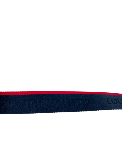 LV Strap Navy & Red Belt