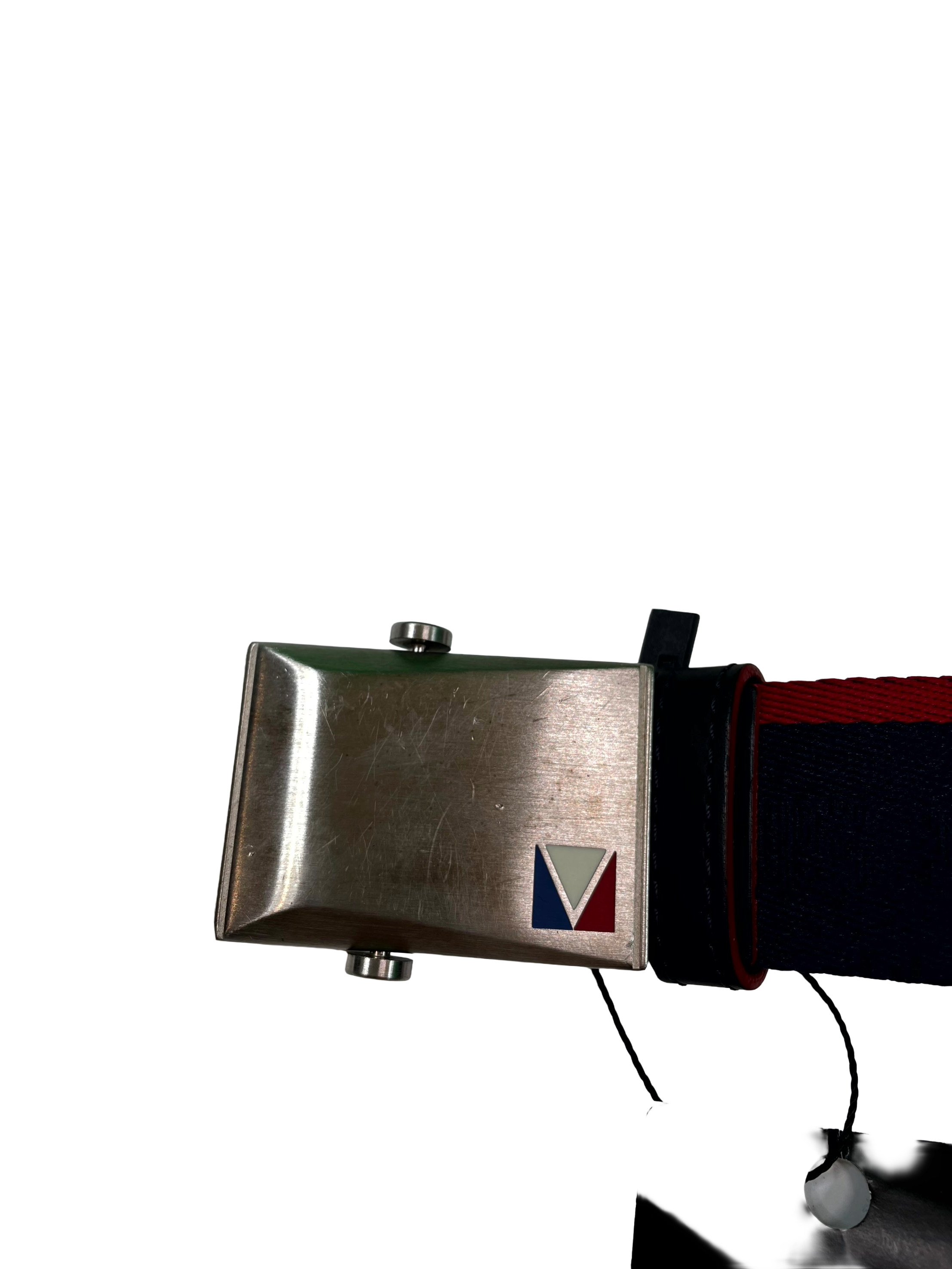 LV Strap Navy & Red Belt