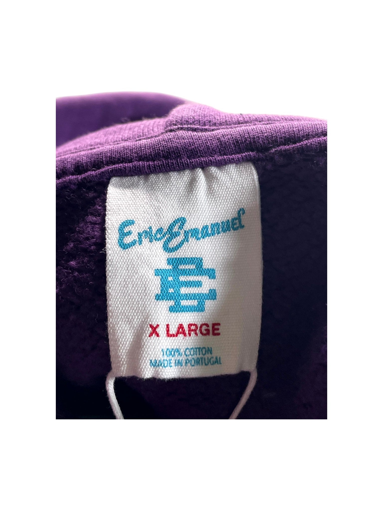 Eric Emanuel Purple & Yellow Sweatsuit
