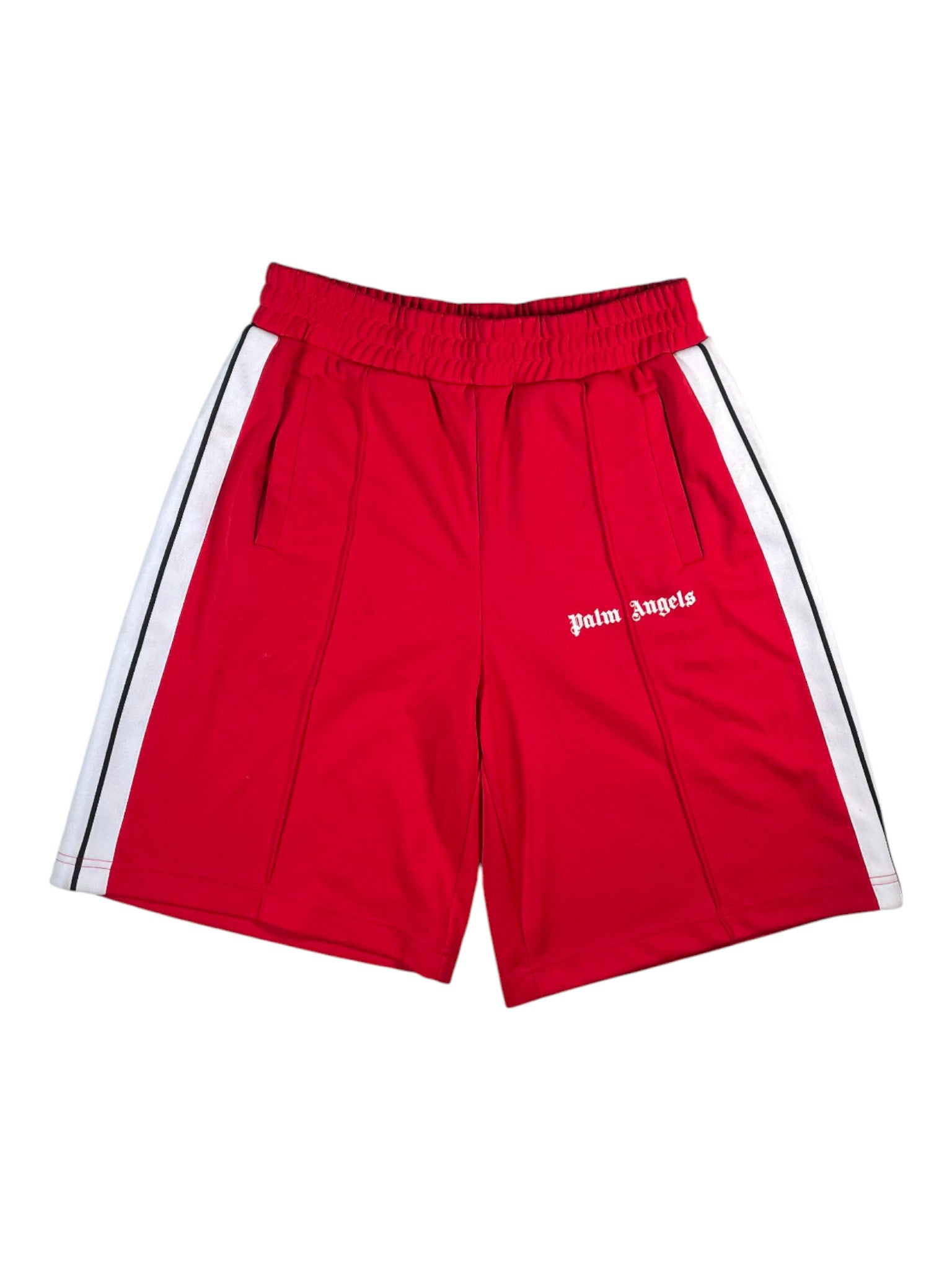 Palm Angels Red Shorts