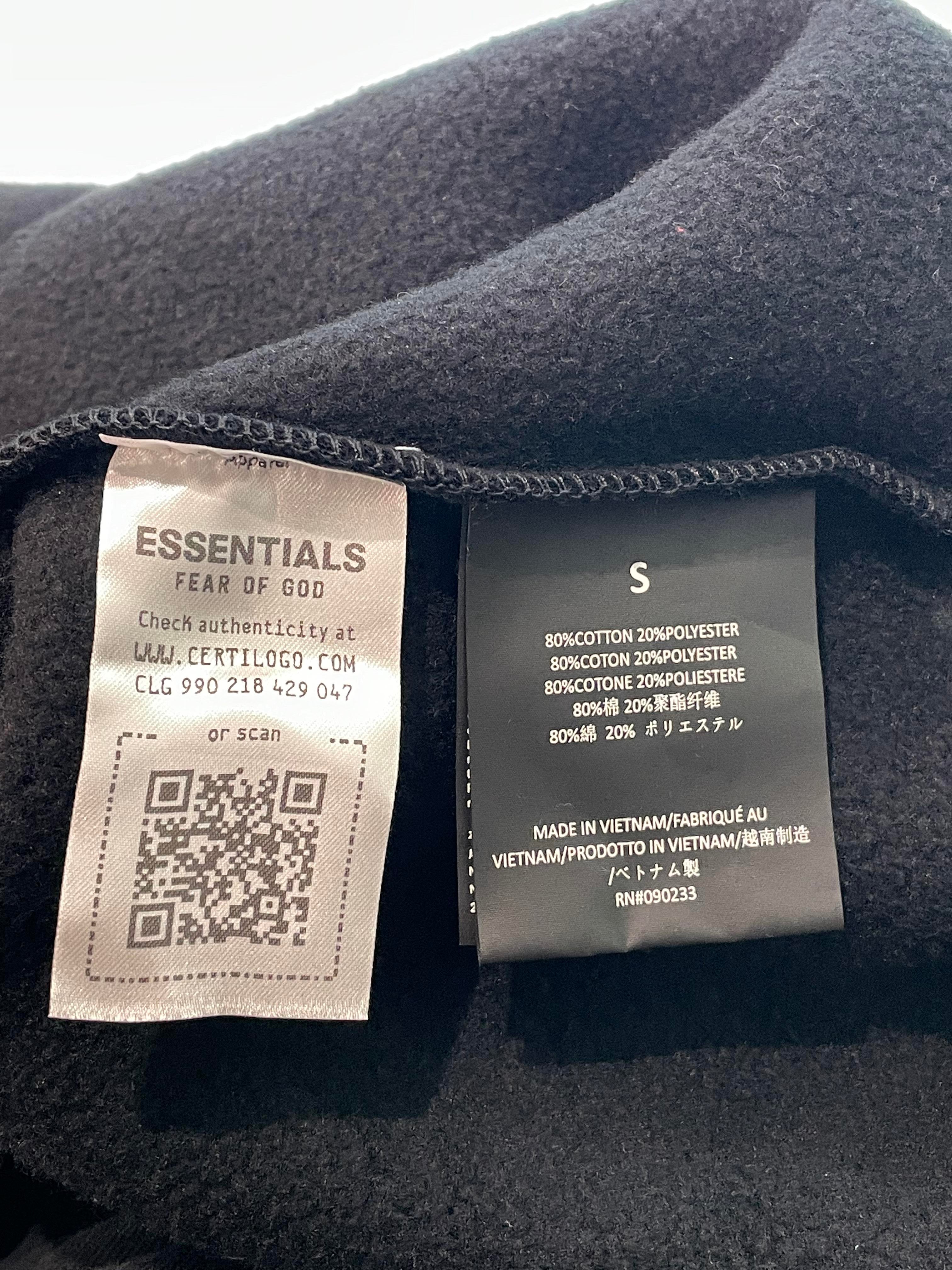 Essentials Chicago Bulls Black Hoodie