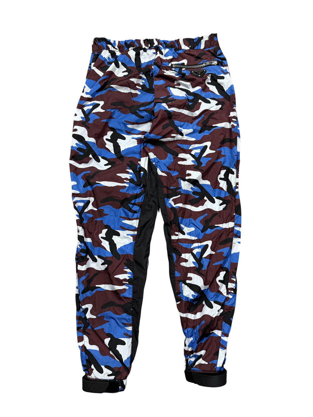 Prada Camo Blue Track Pants