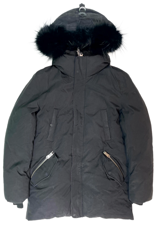 Mackage Bomber Black Fur Jacket