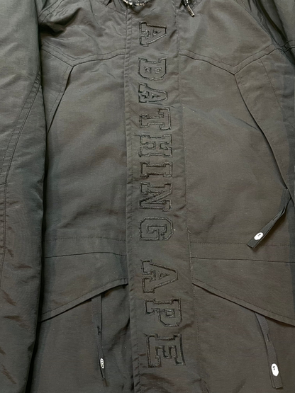 Bape Black Black Coat