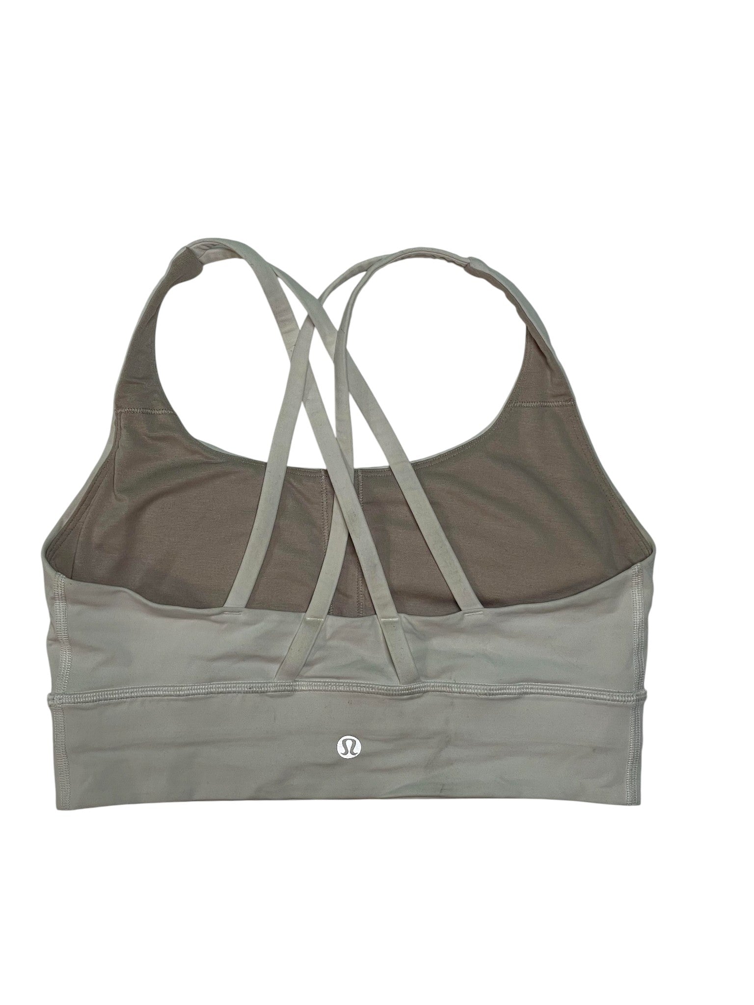 Lululemon White Shirt Sport Bra