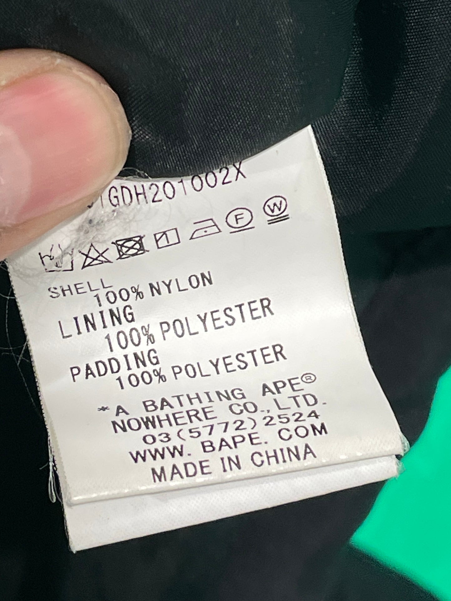 Bape Black Black Coat