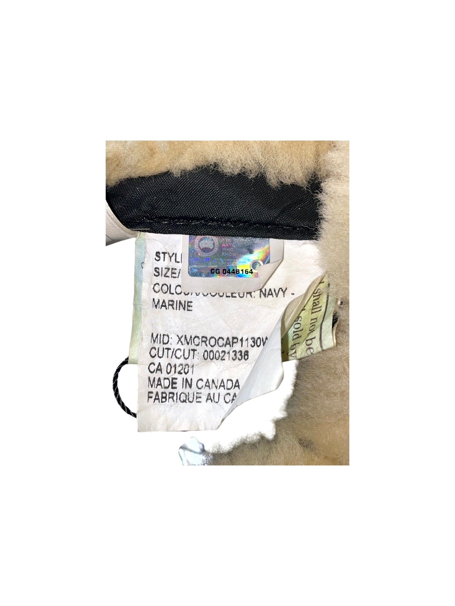 Canada Goose "Sherpa Pilot" Navy Hat