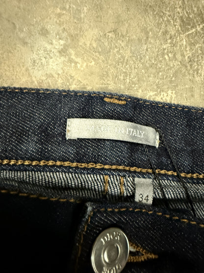 Dior Jeans Navy KAWS Bumble 34 Used