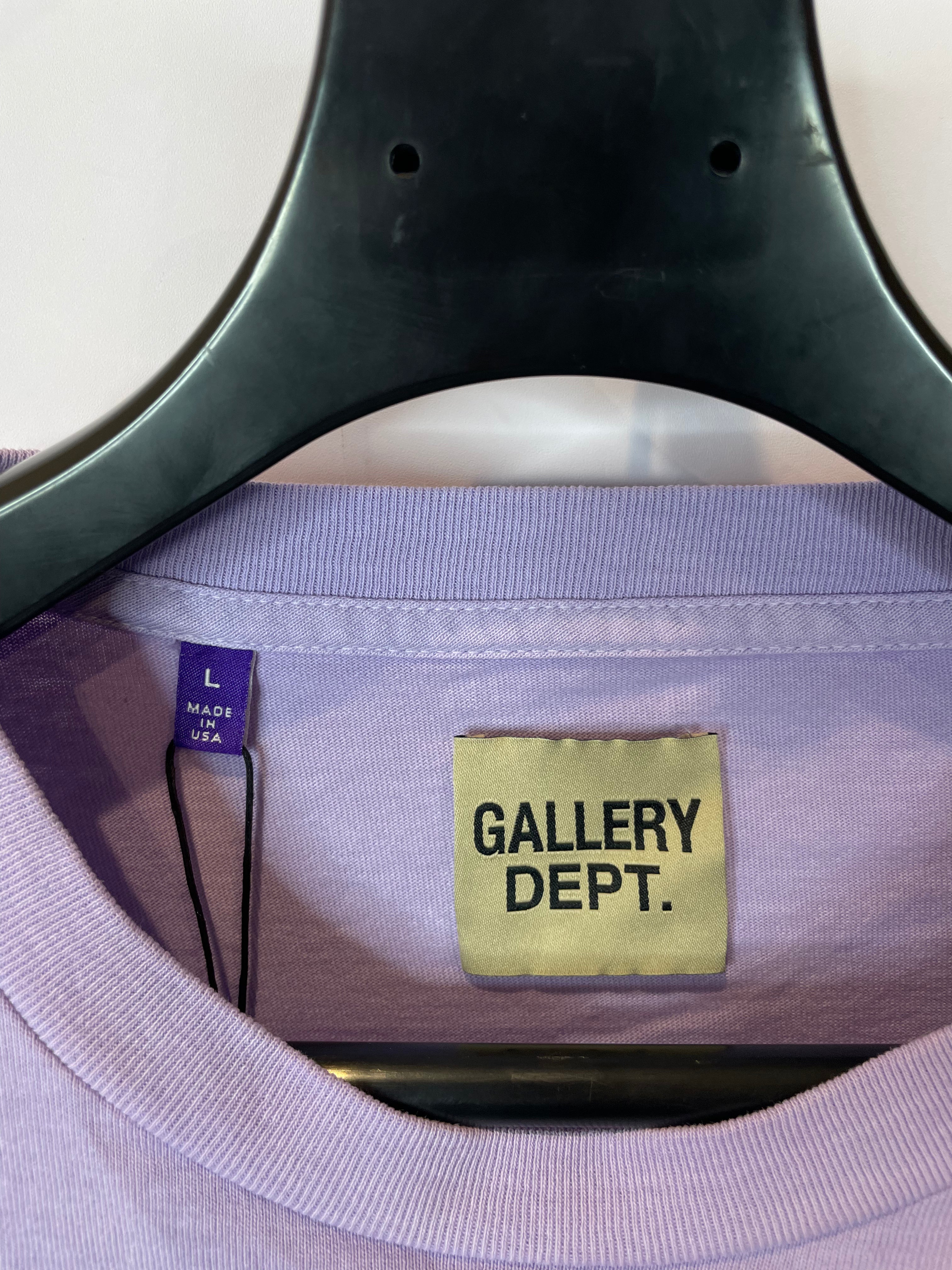 Gallery Dept Tee Acai Blue New With Tags Large