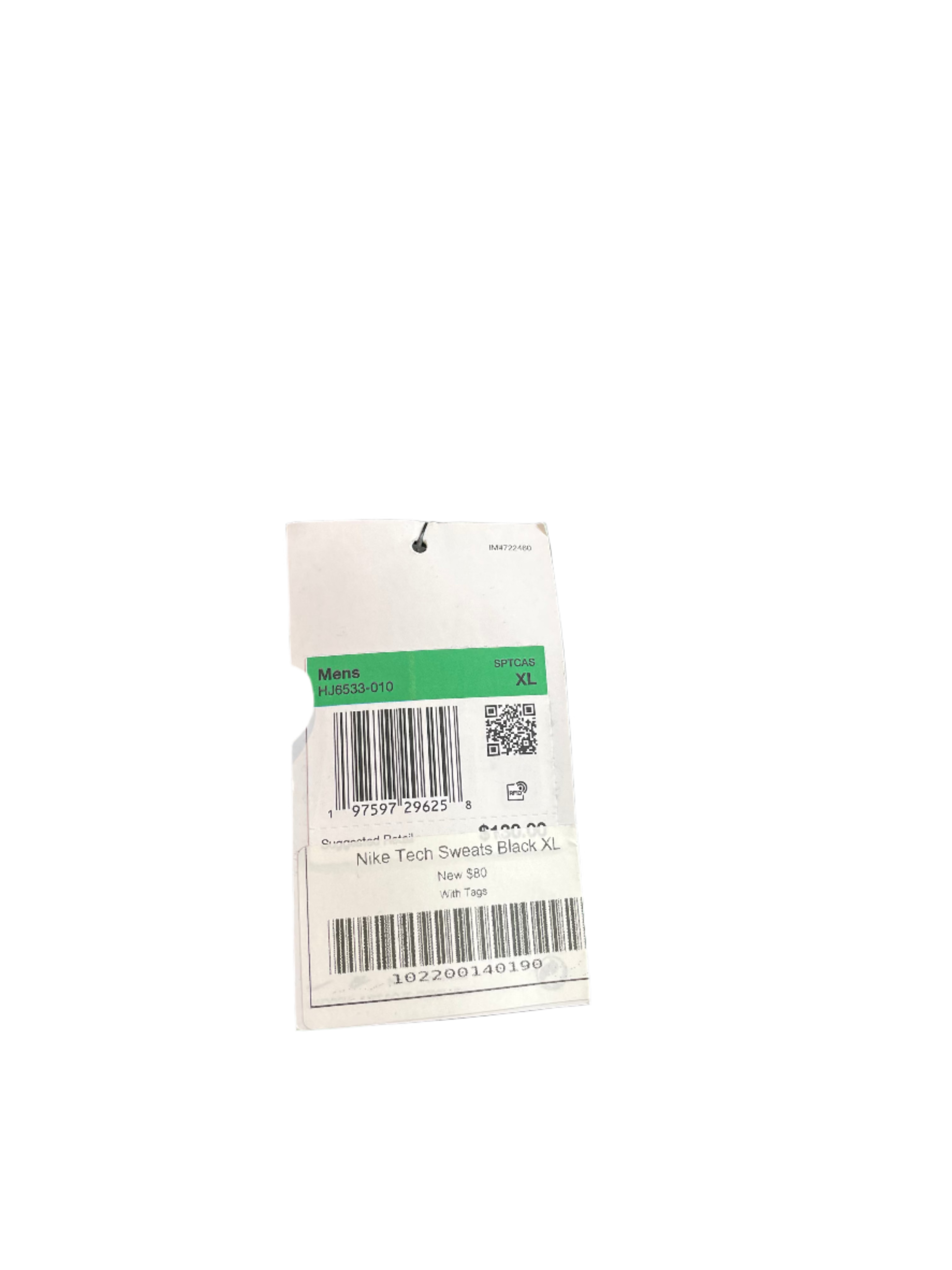 Nike Tech Black Sweatpants