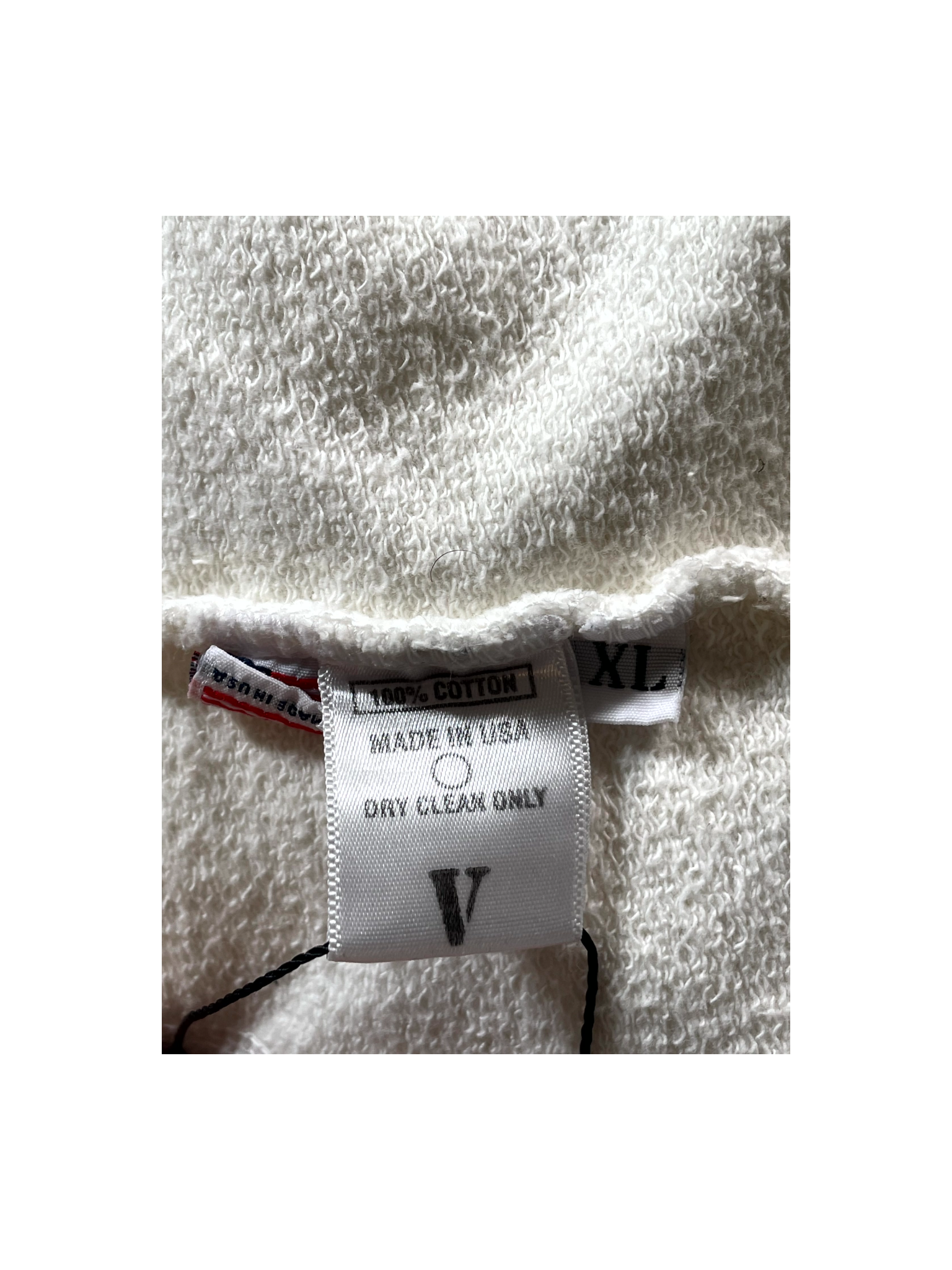 VLONE White & Red Hoodie