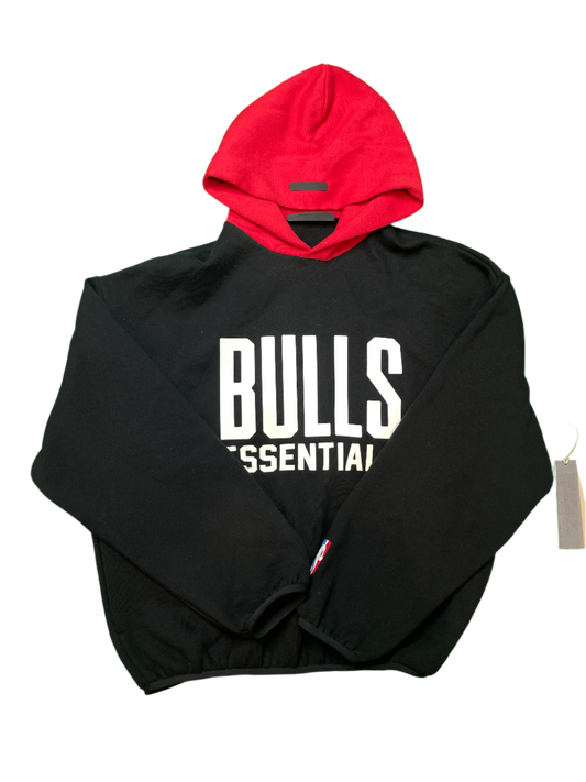 Essentials Chicago Bulls Black Hoodie