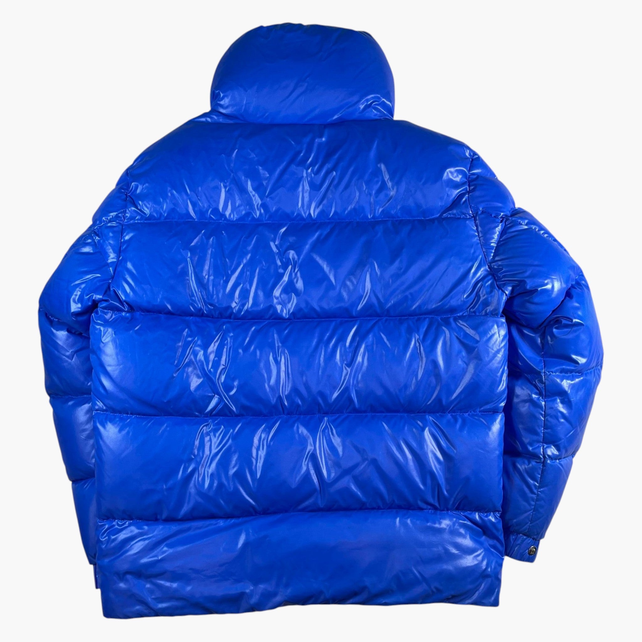 Moncler Red Dervaux Down Blue Puffer Jacket