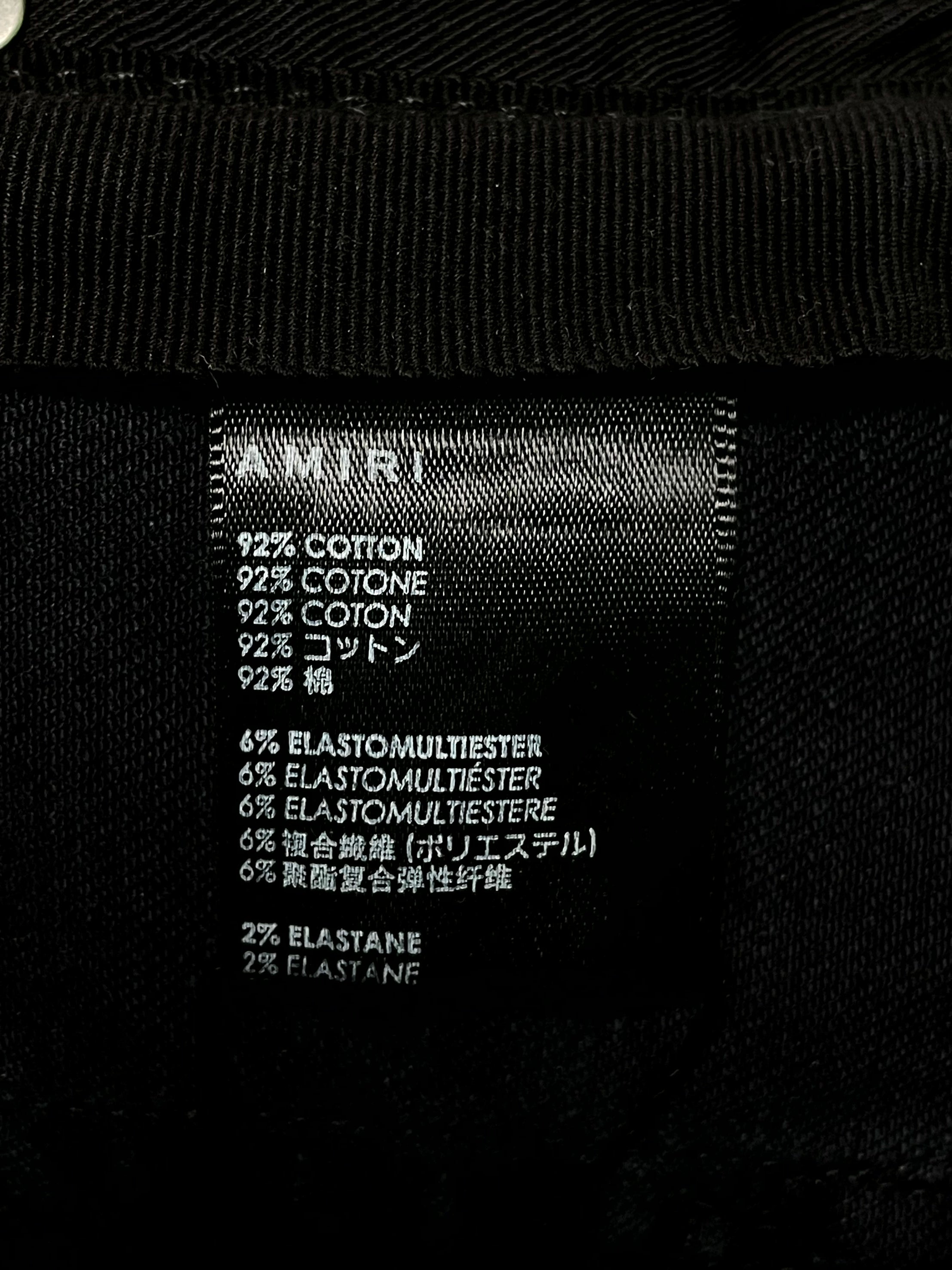 Amiri Chemist Blue & Black Jeans