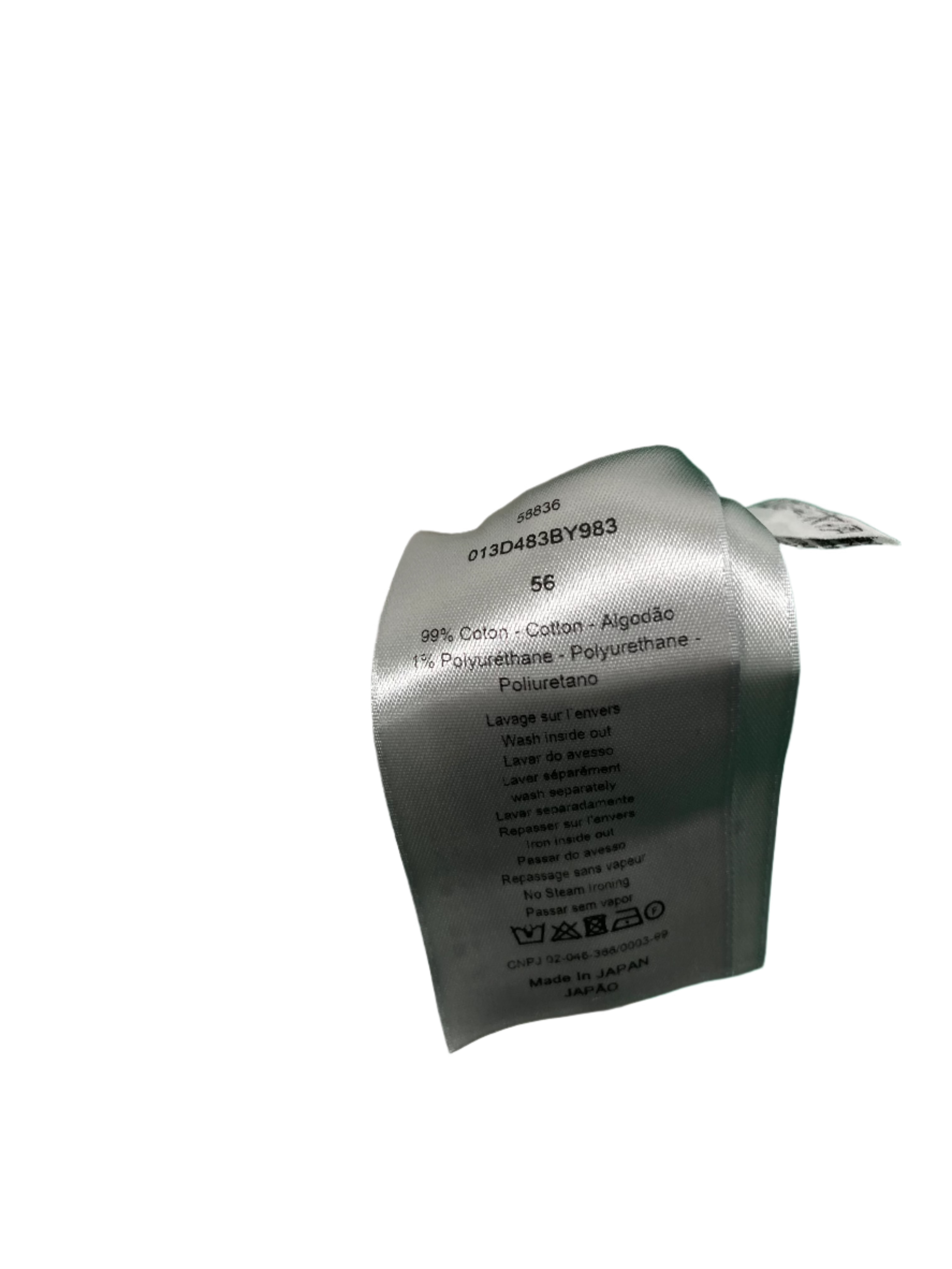 Dior Newspaper White & Grey Work Jacket