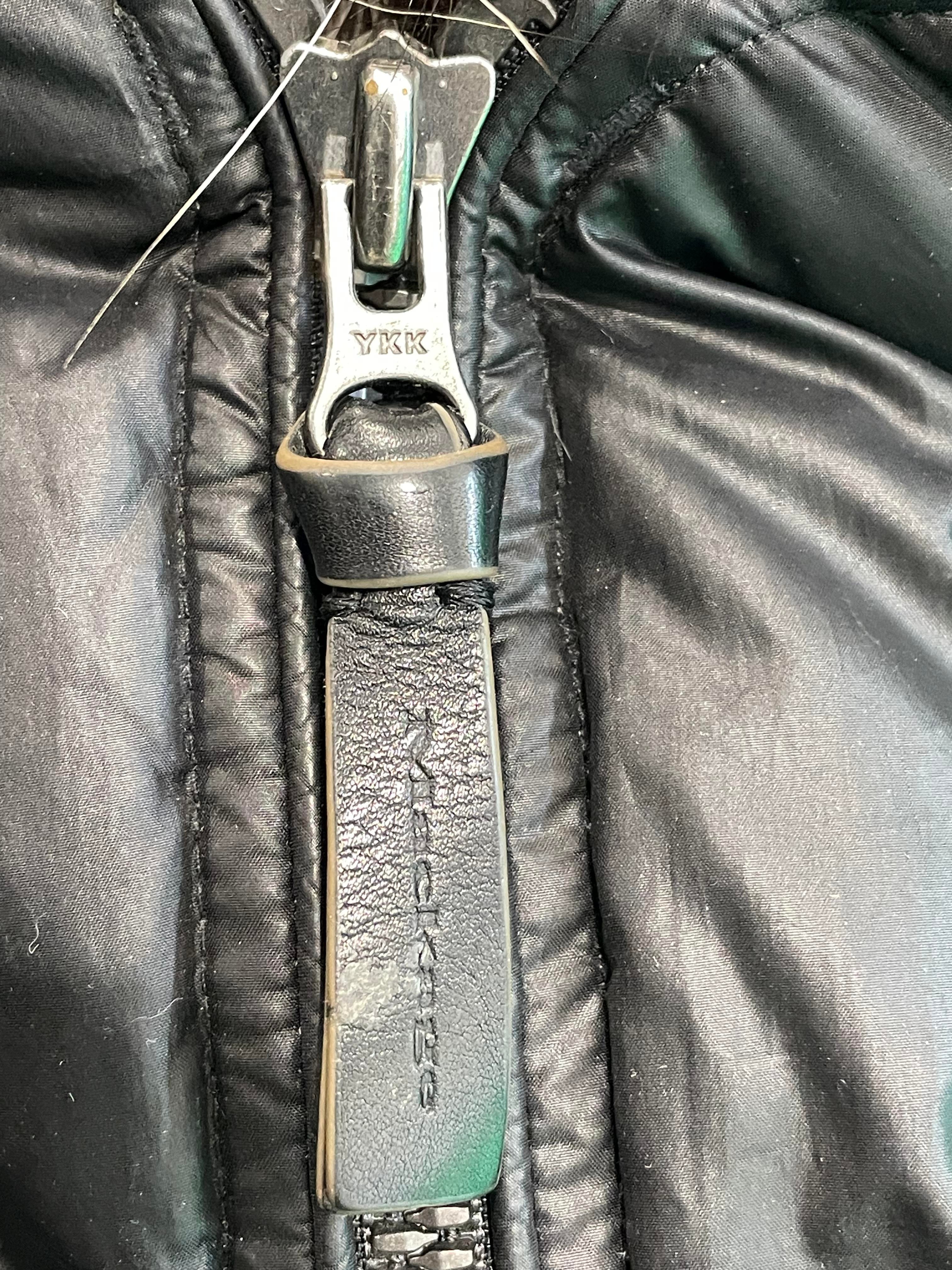 Mackage Split Kay Black Fur Hood Jacket