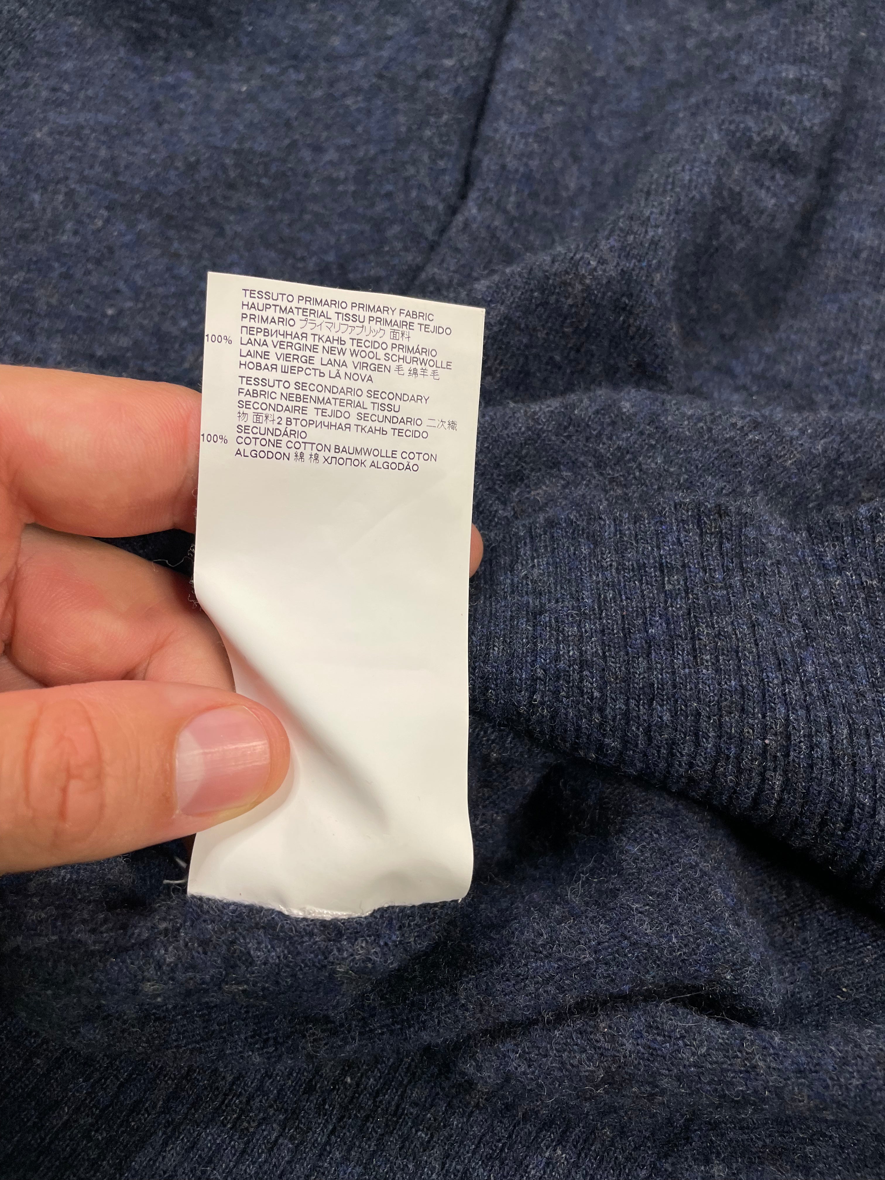 Marni Crewneck Blue Maroon 46 Used