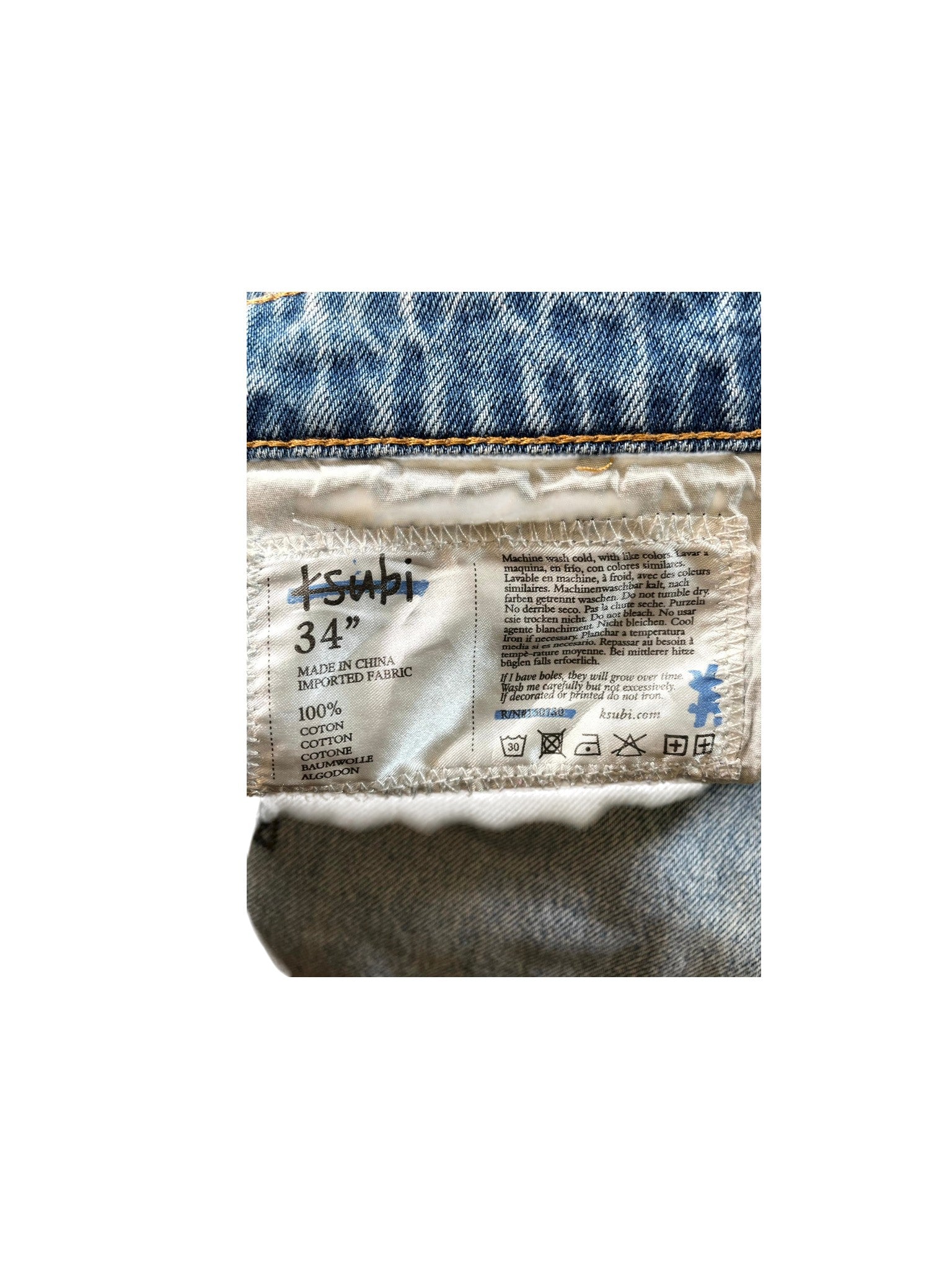 Ksubi Light Wash Jeans