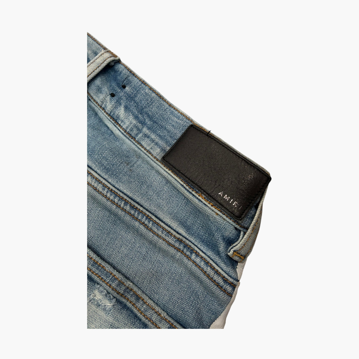 Amiri Light Wash Plain Jeans