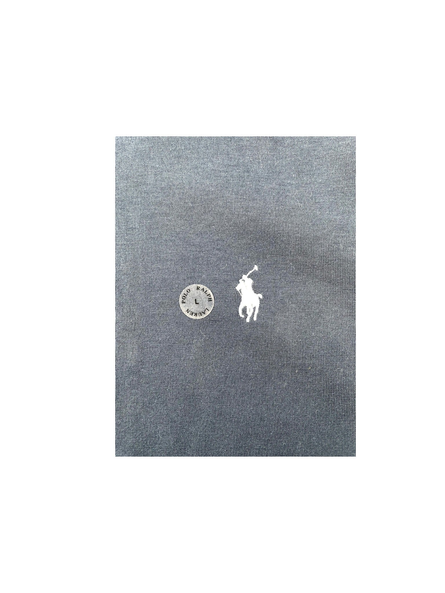 Polo Zip Up Navy & White Hoodie