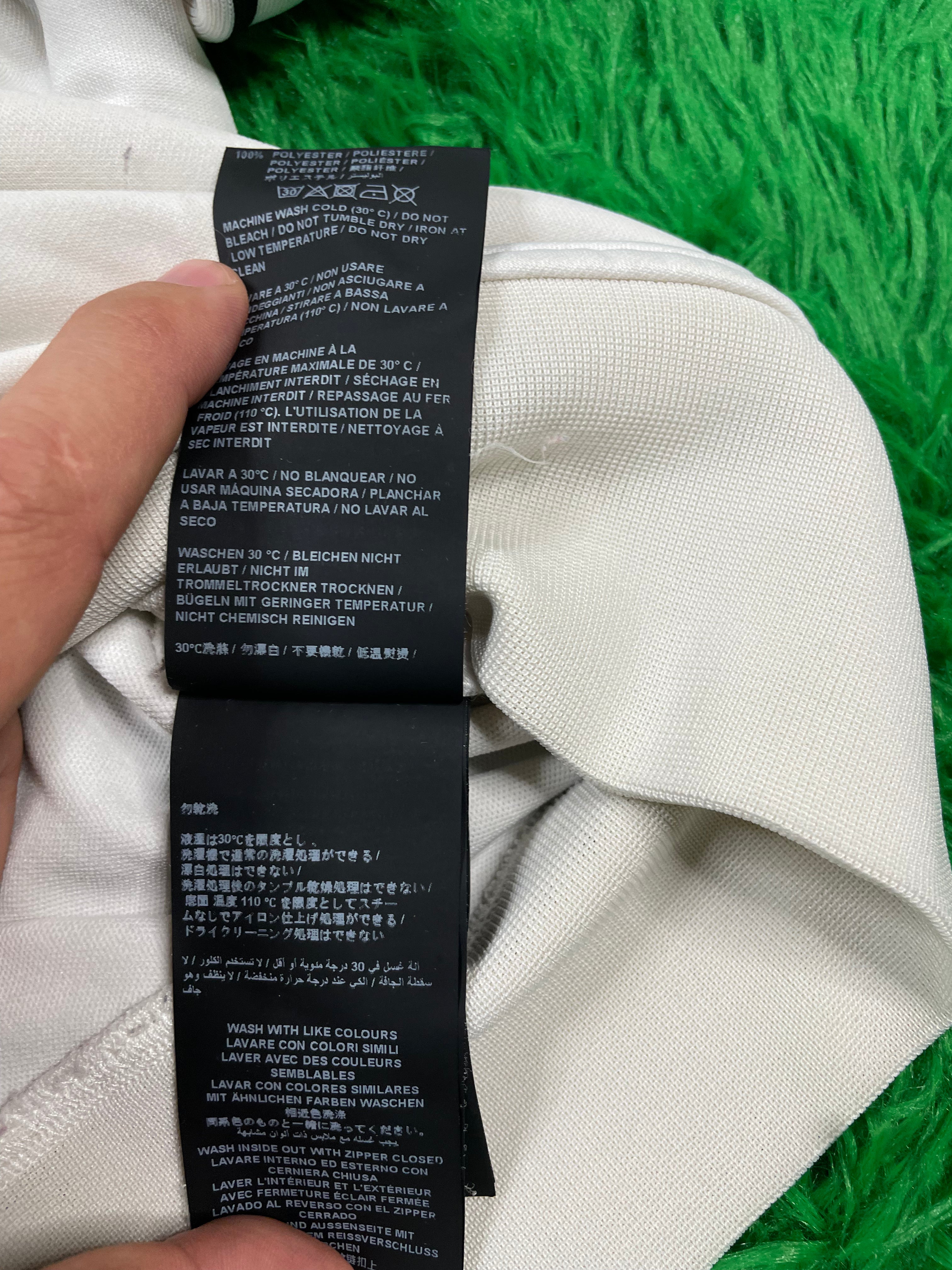 Palm Angels Zip Up White Small Used