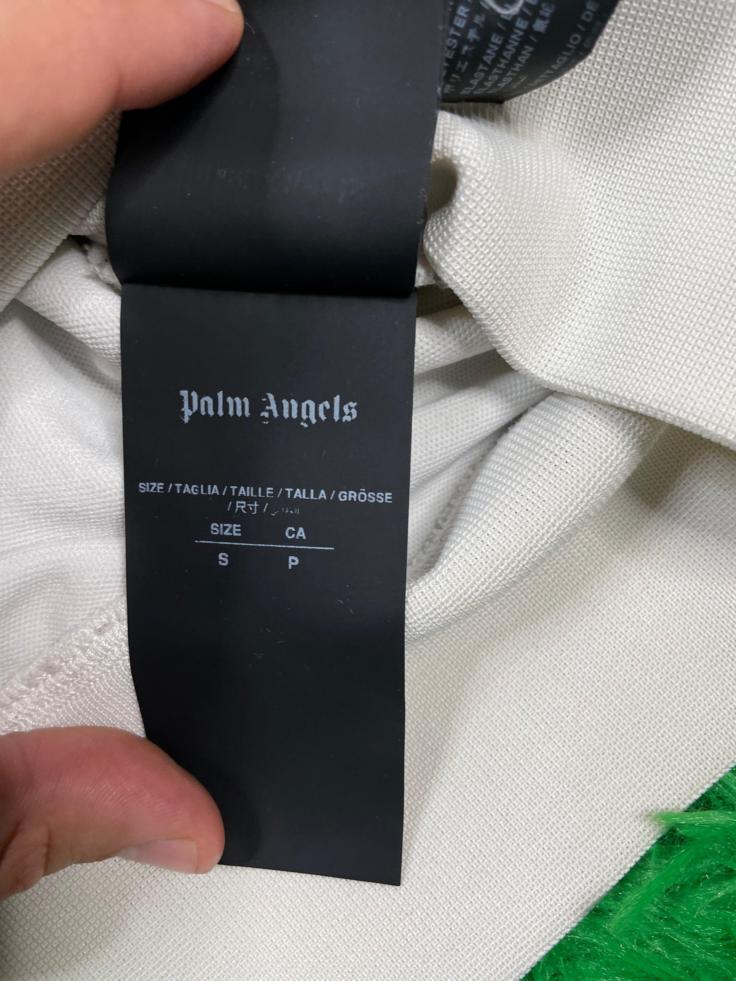 Palm Angels Zip Up White Small Used