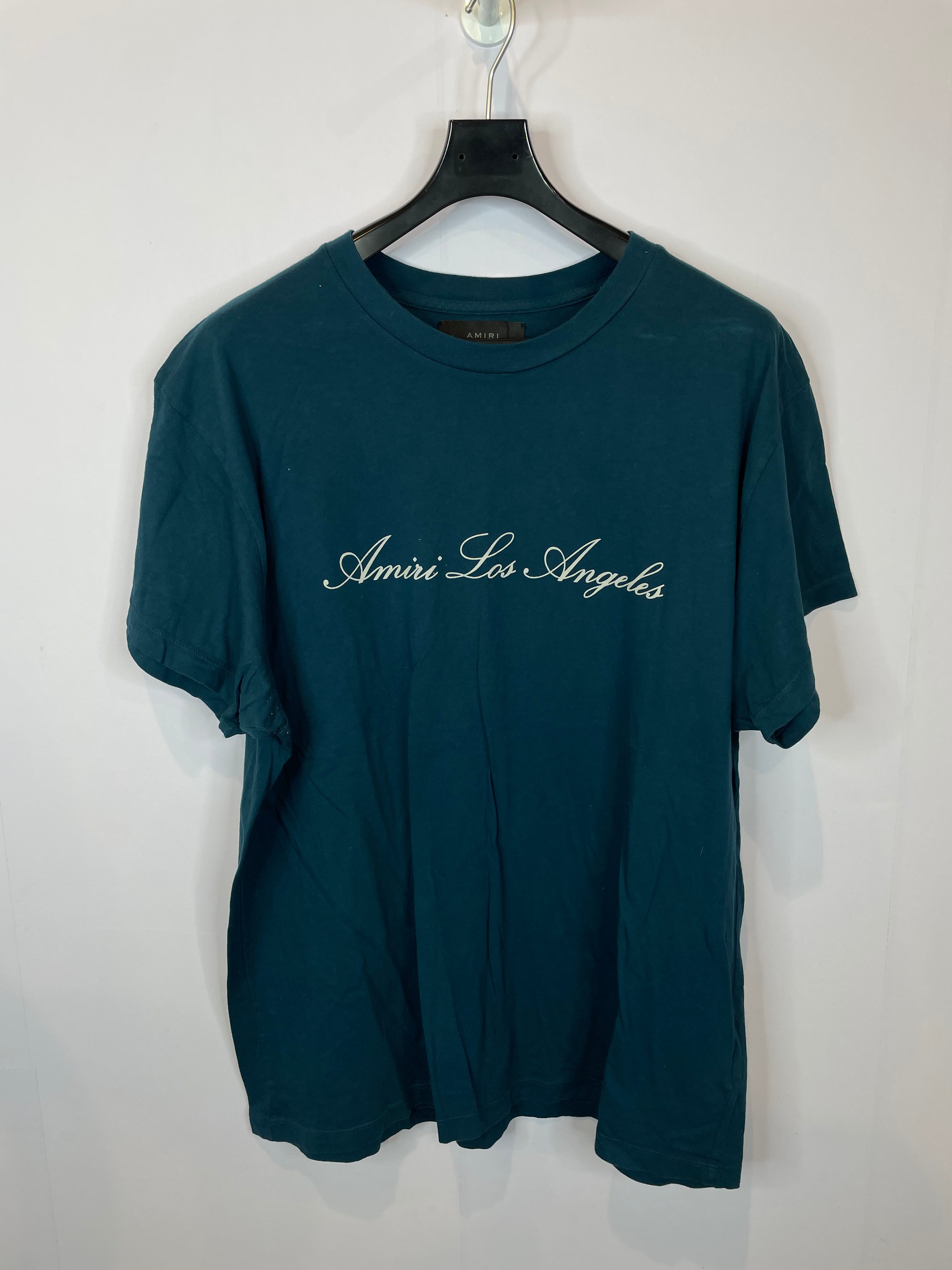 Amiri Blue Los Angeles Tee Used XL