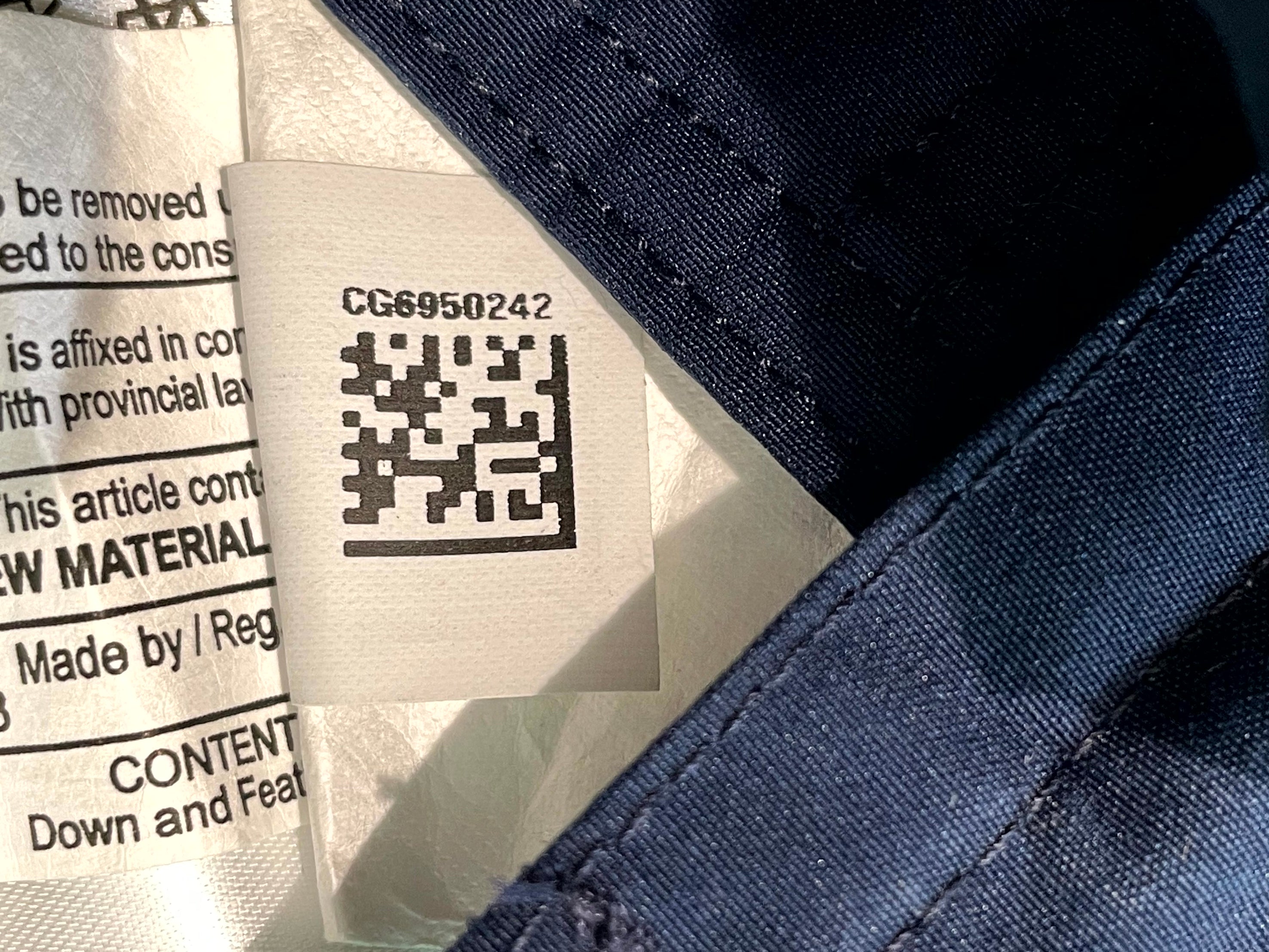 Canada Goose Navy Jacket
