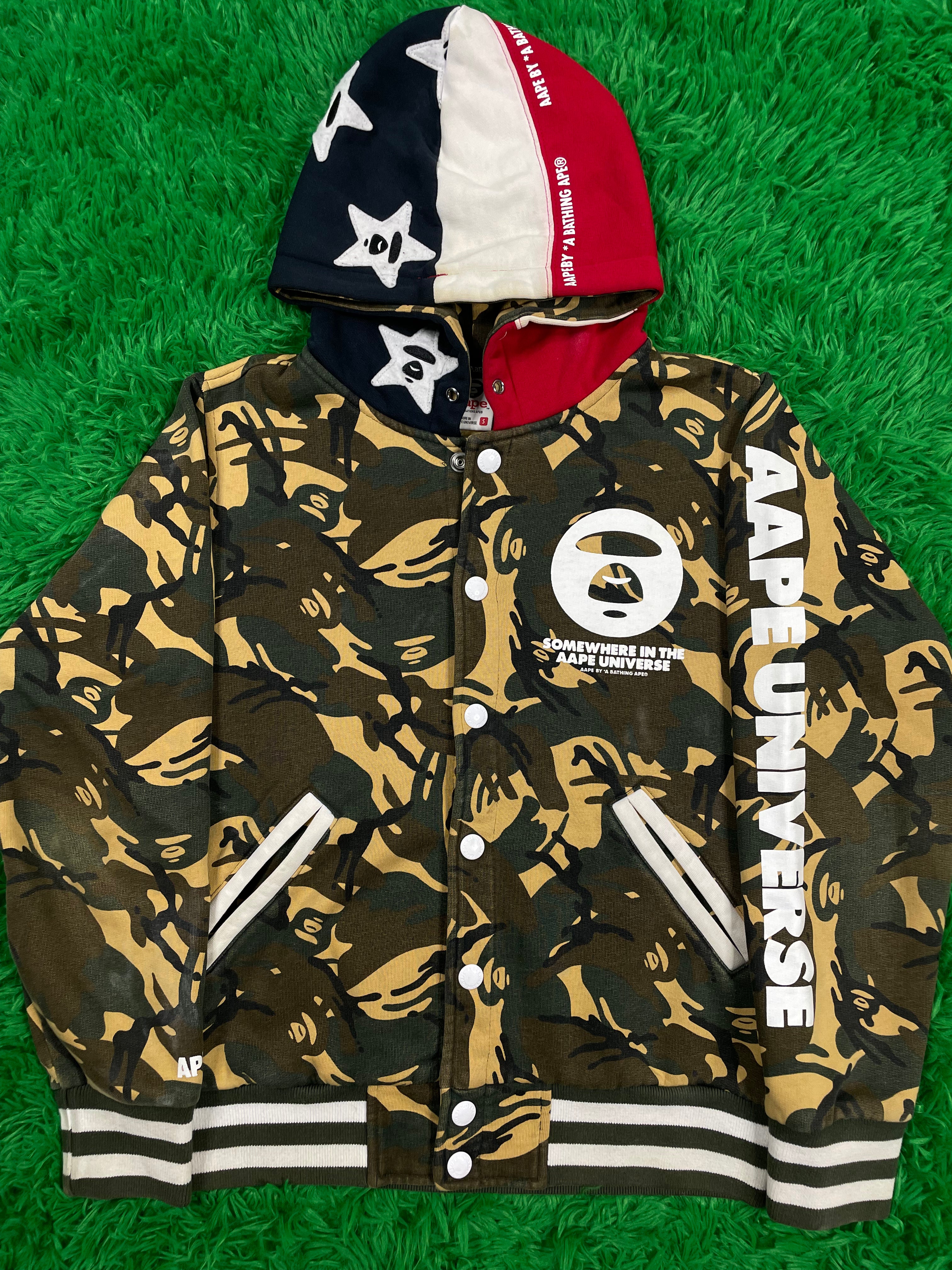 AAPE Camo Jacket Small Used