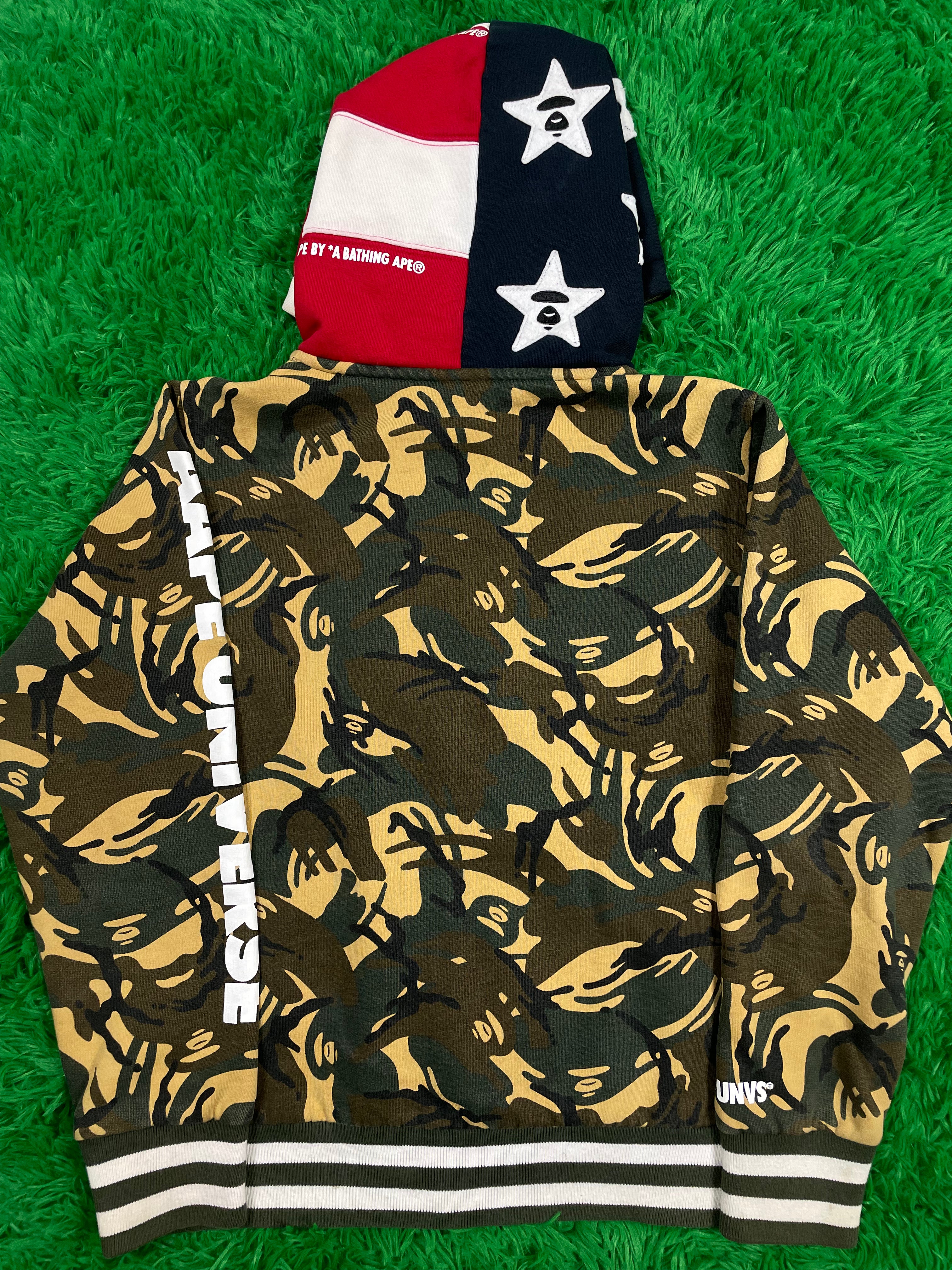 AAPE Camo Jacket Small Used