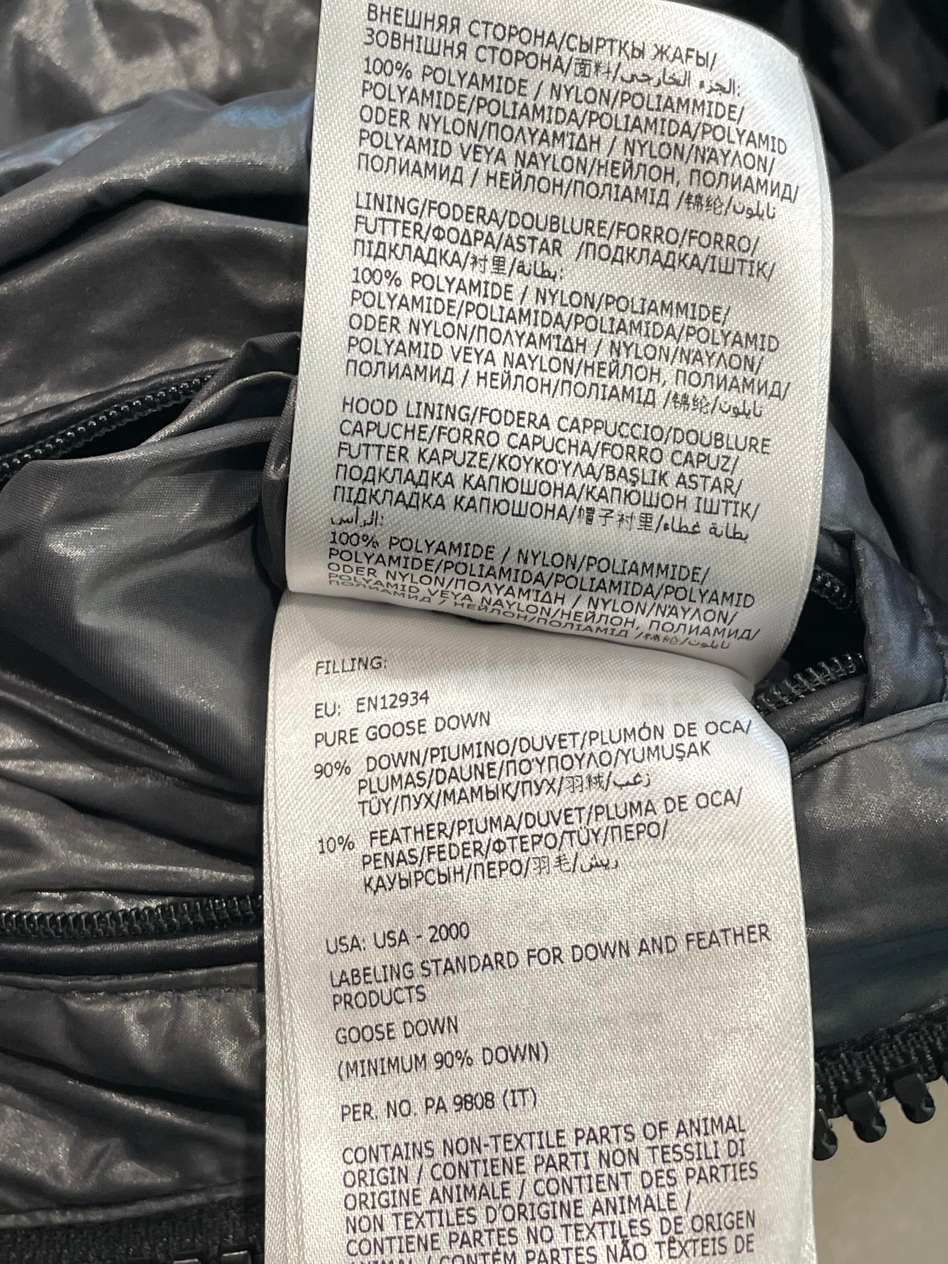 Moncler Black Puffer Jacket