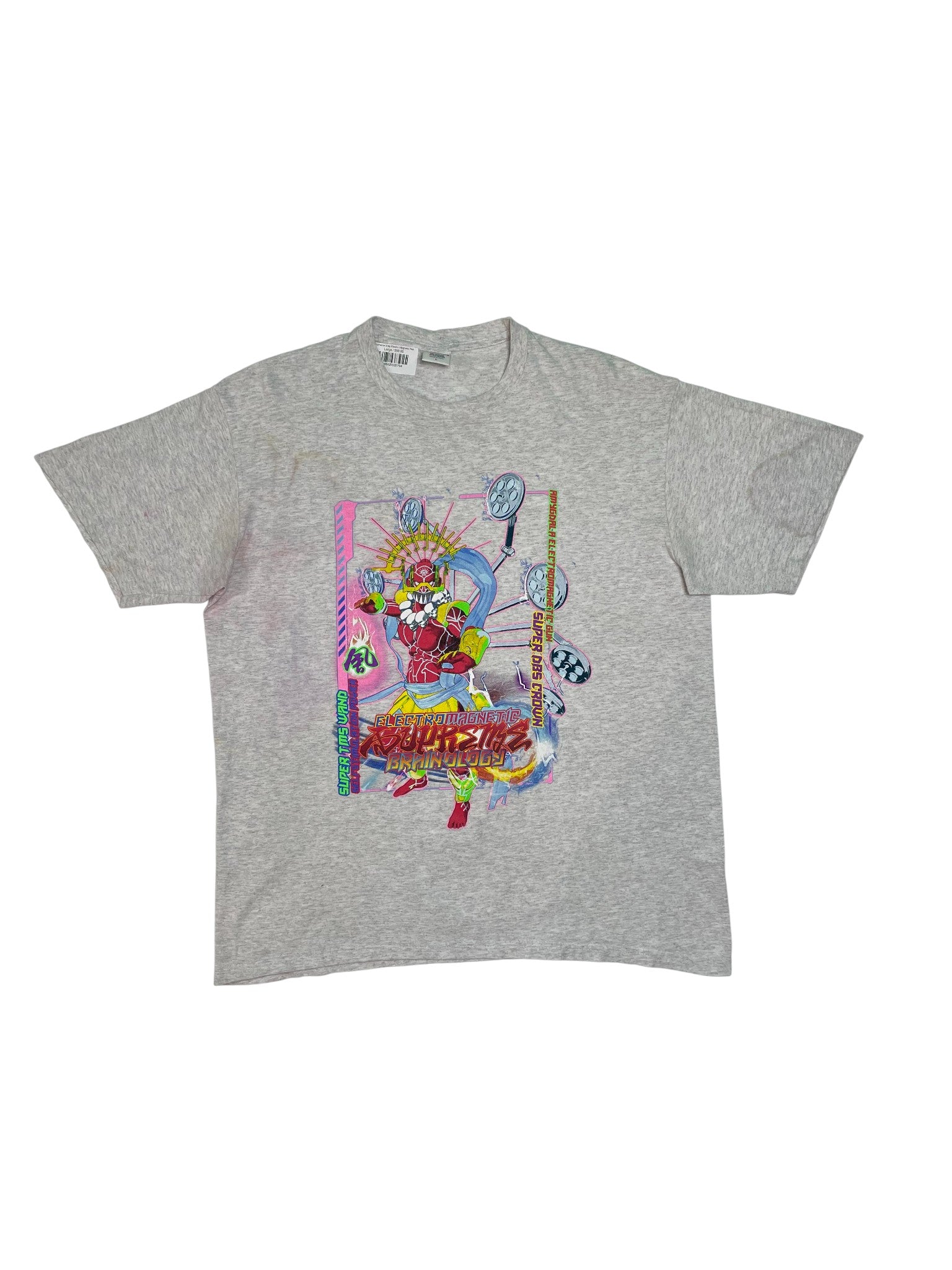 Supreme 'Electro Magnetic' Grey Tee