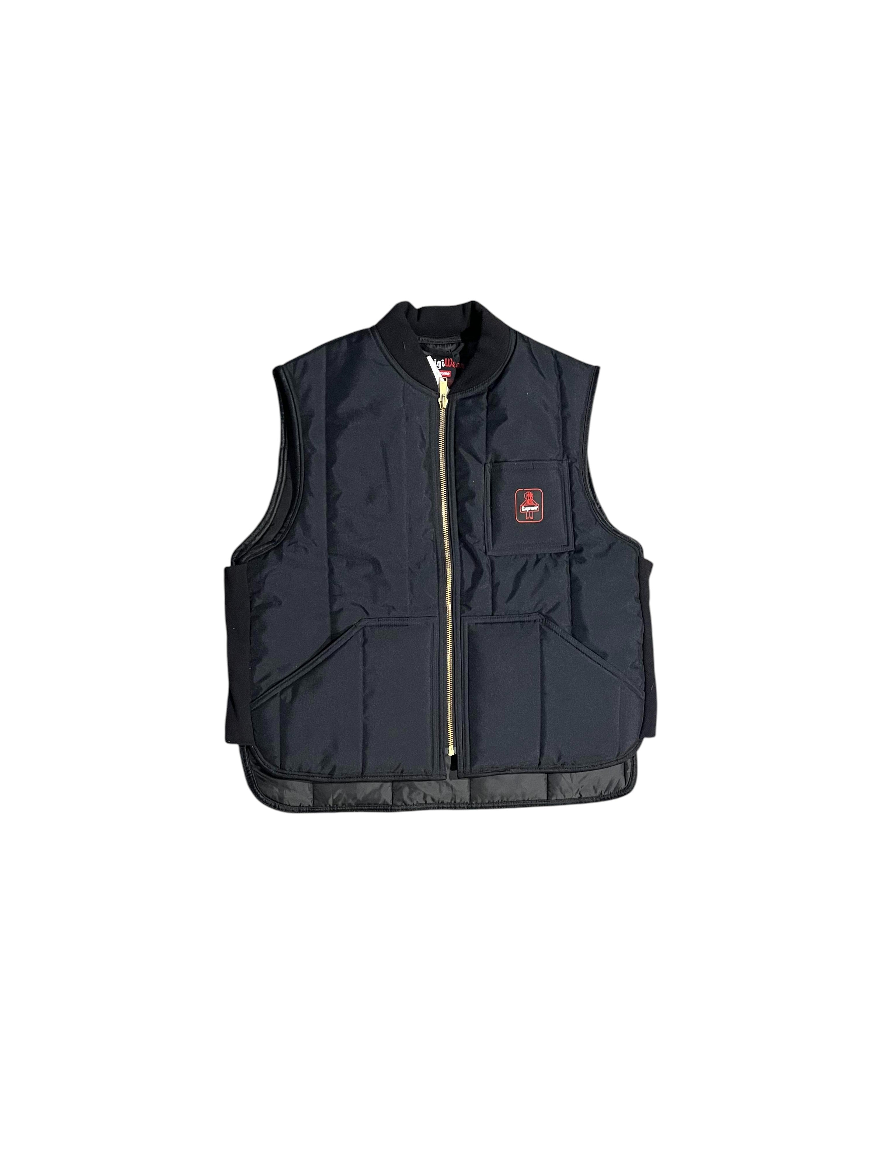 Supreme Black Satin RefrigiWear Vest