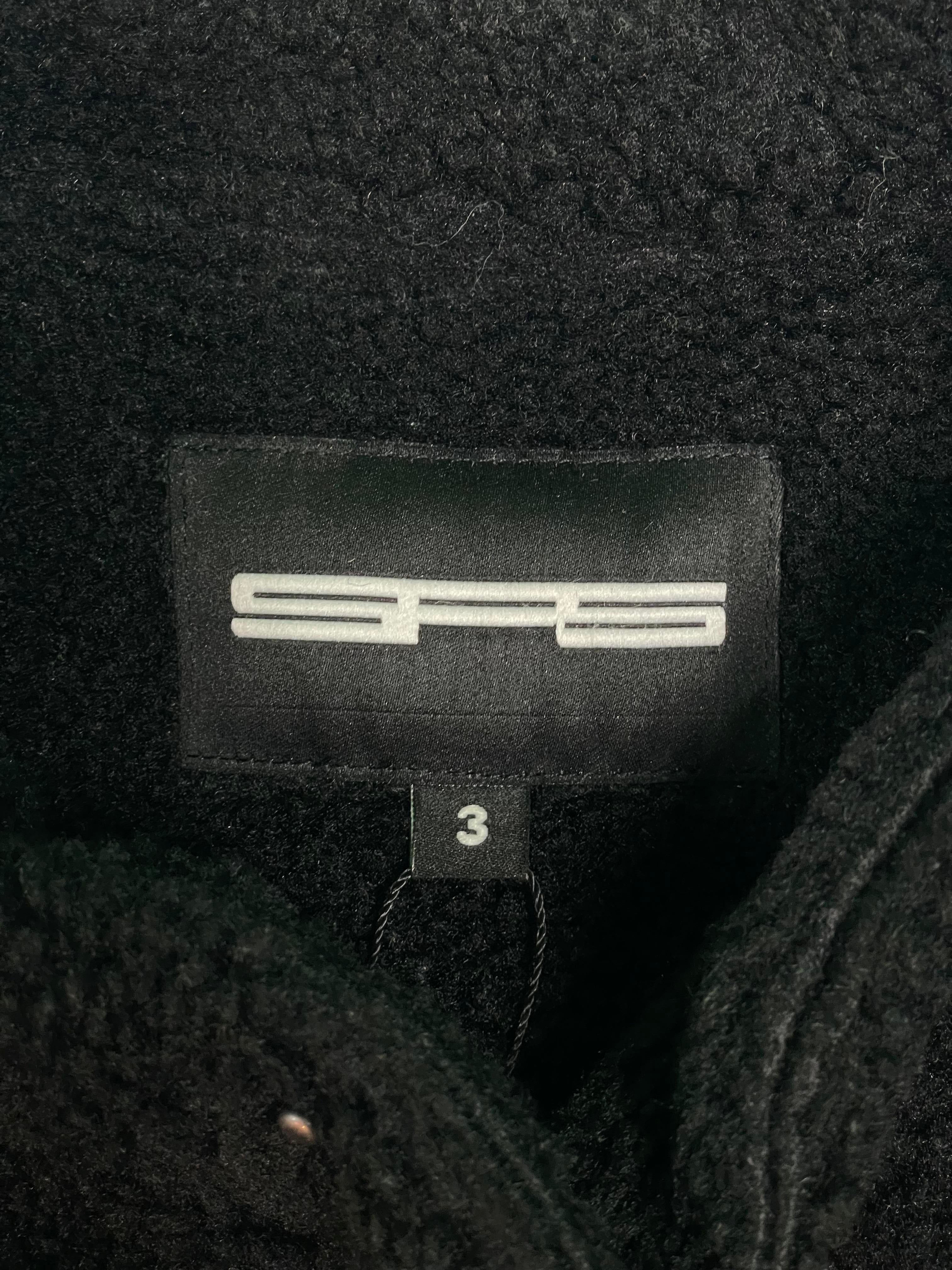 Sp5der Fleece Black Jacket