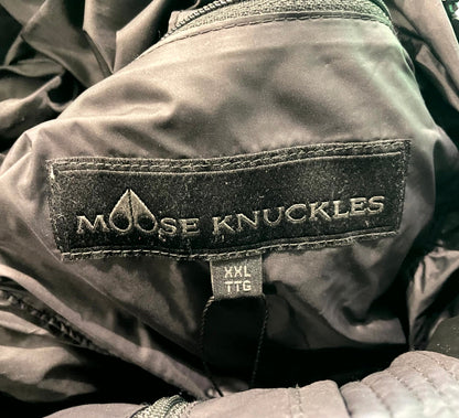 Moose Knuckles Black Jacket