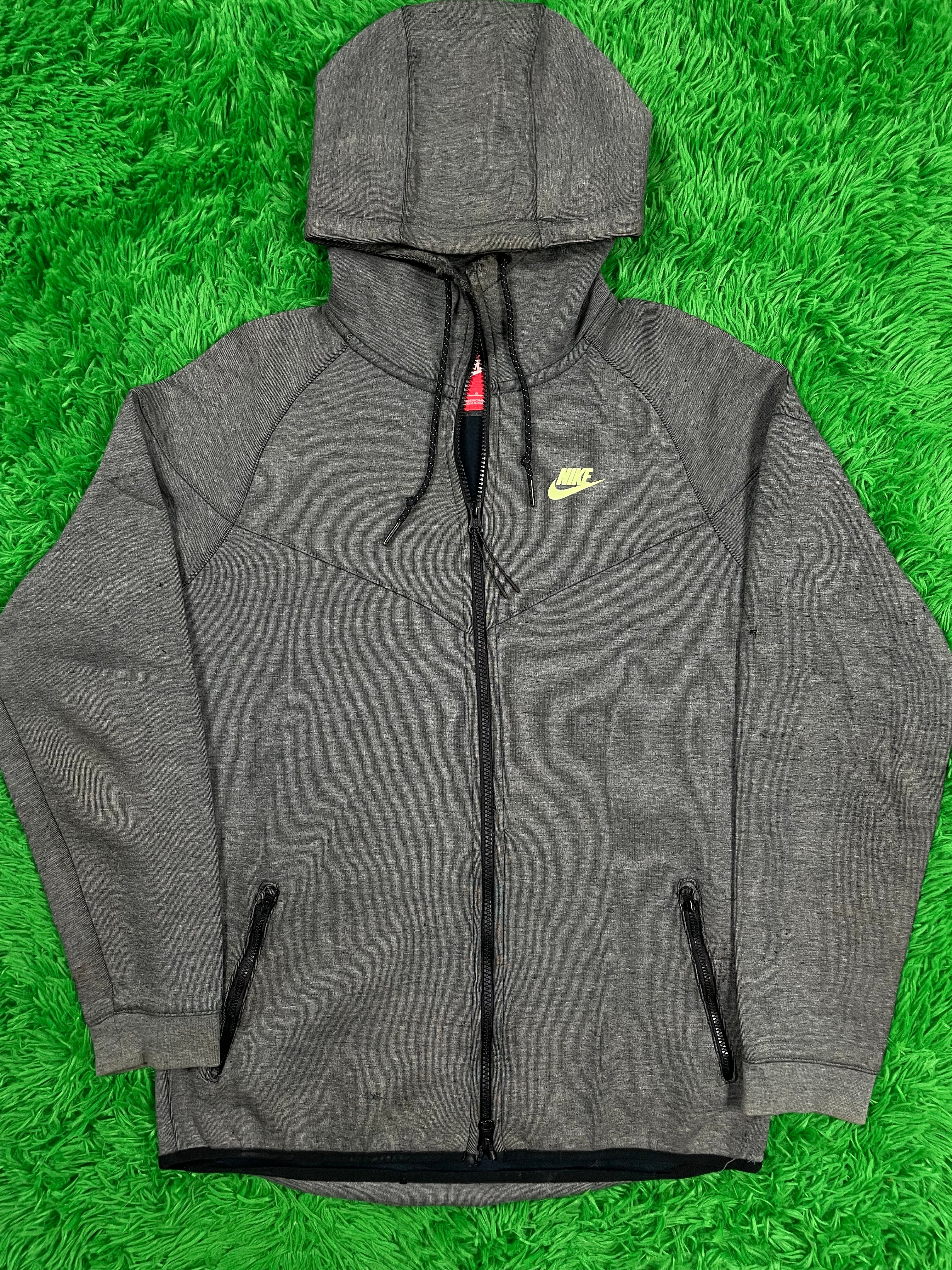 Nike Tech grey & Neon Hoodie