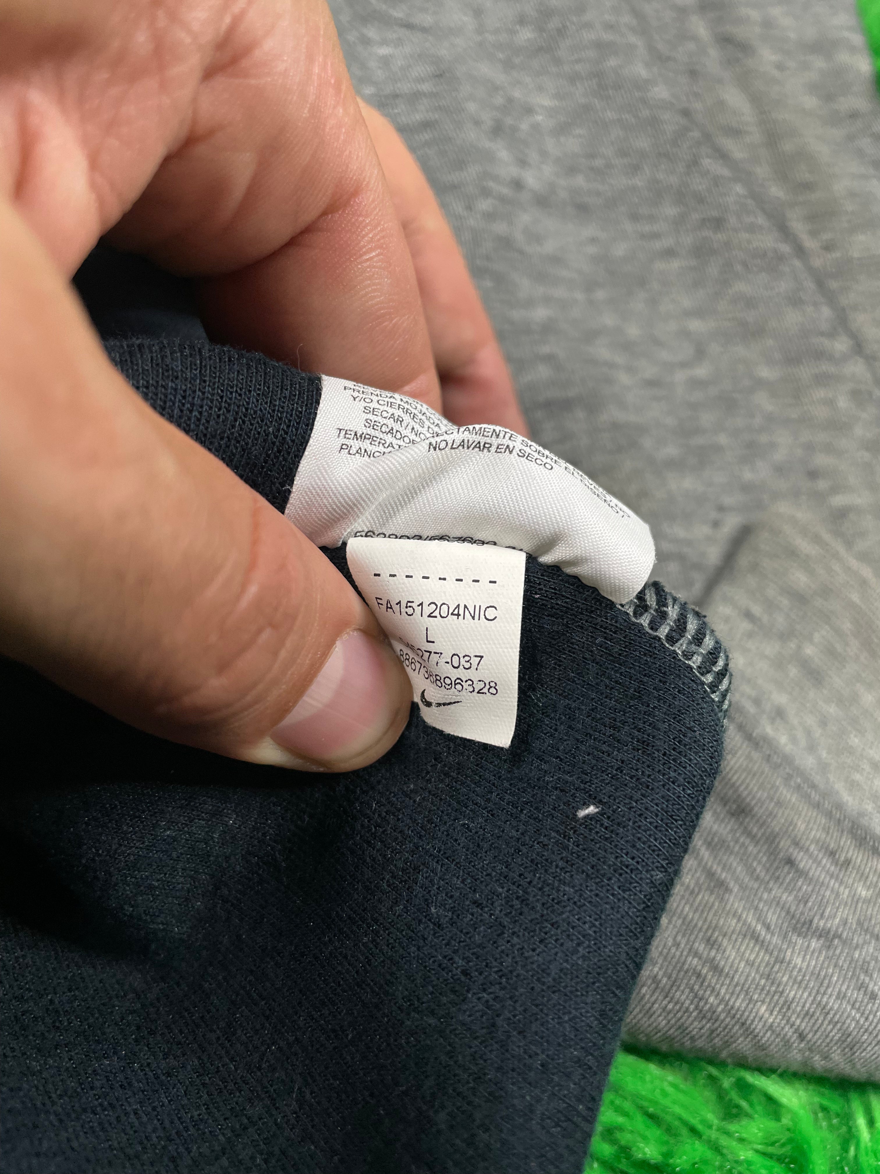 Nike Tech grey & Neon Hoodie