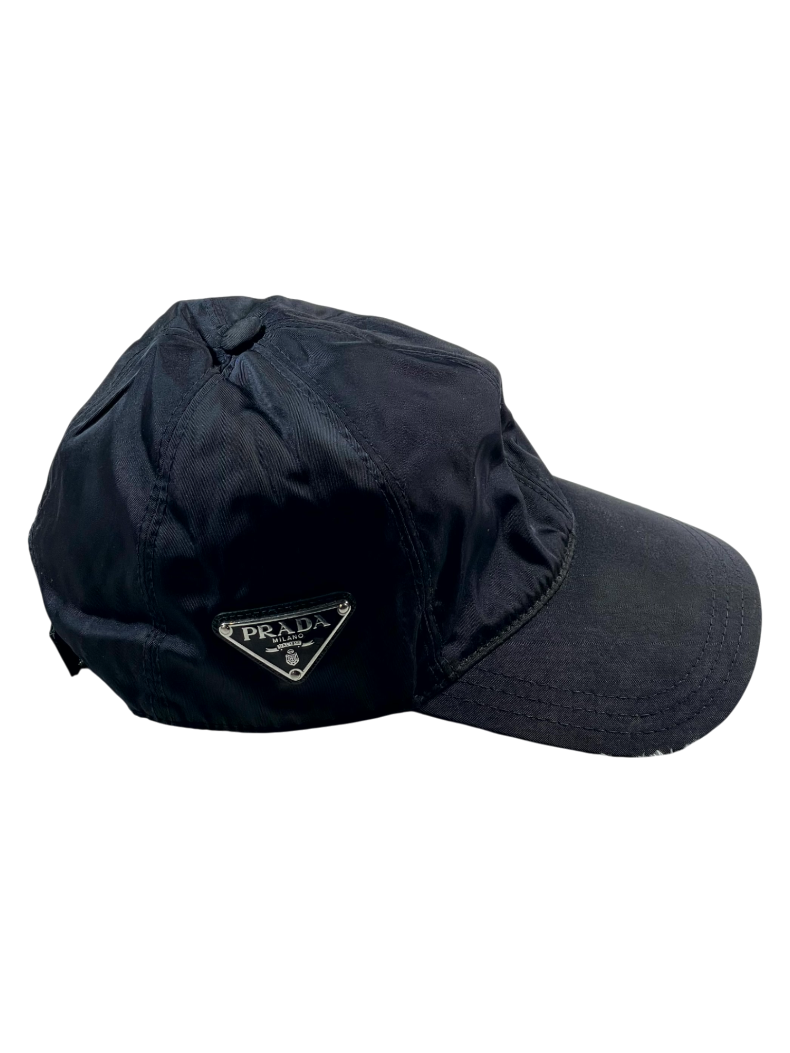 Prada Nylon (Sweat Stains) Black Cap