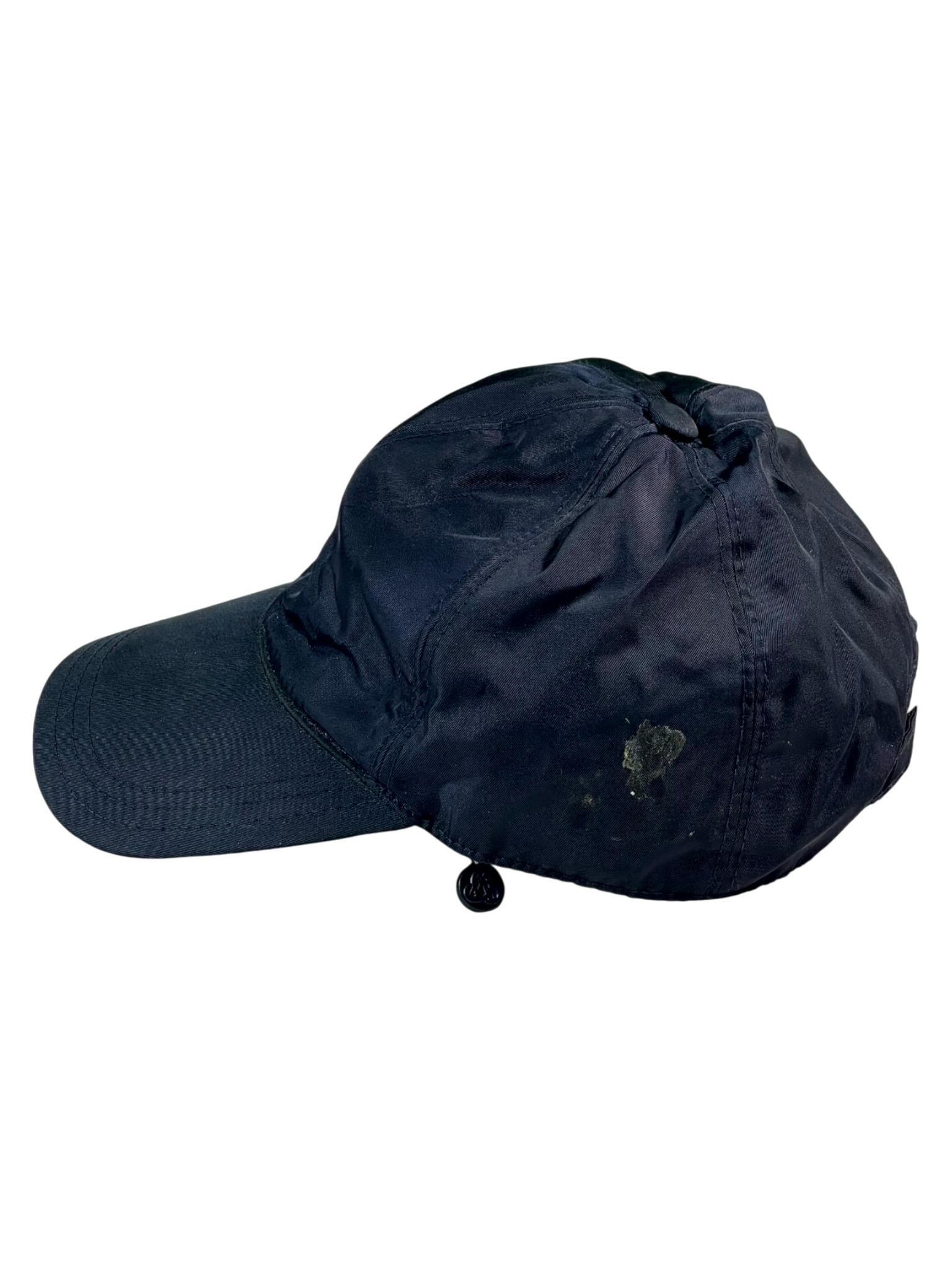 Prada Nylon (Sweat Stains) Black Cap